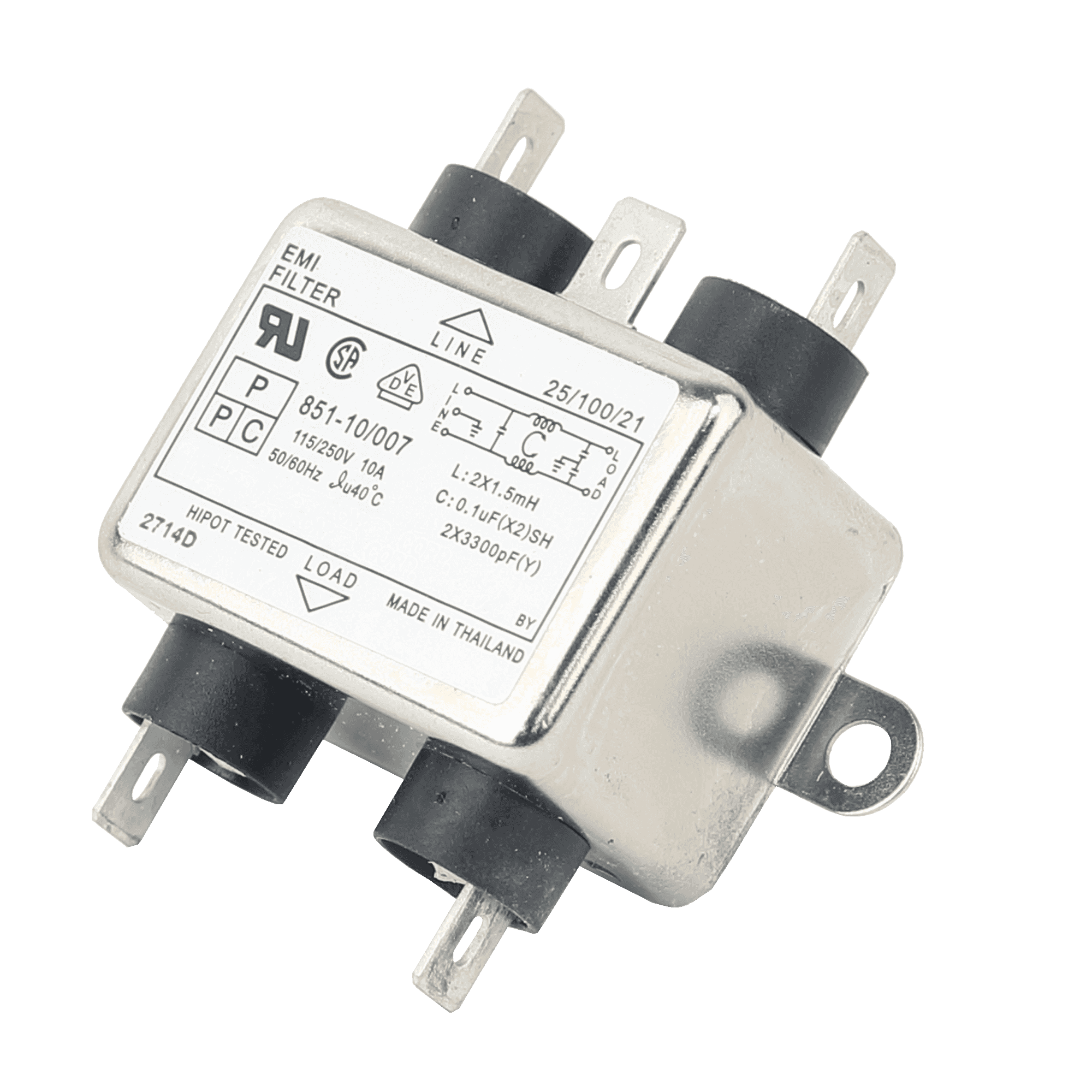 Startrac Filter Single Phase 250Vac 6A