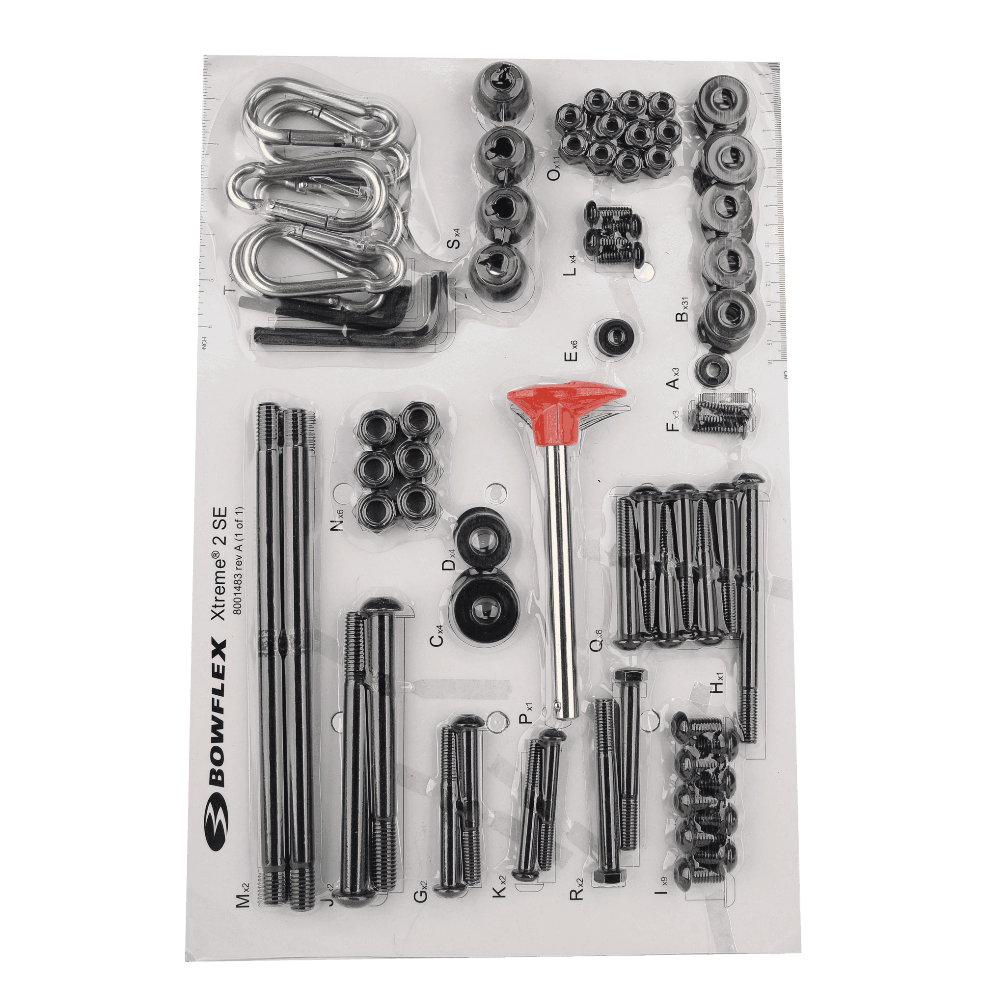 Bowflex Xtreme2 SE Hardware Card