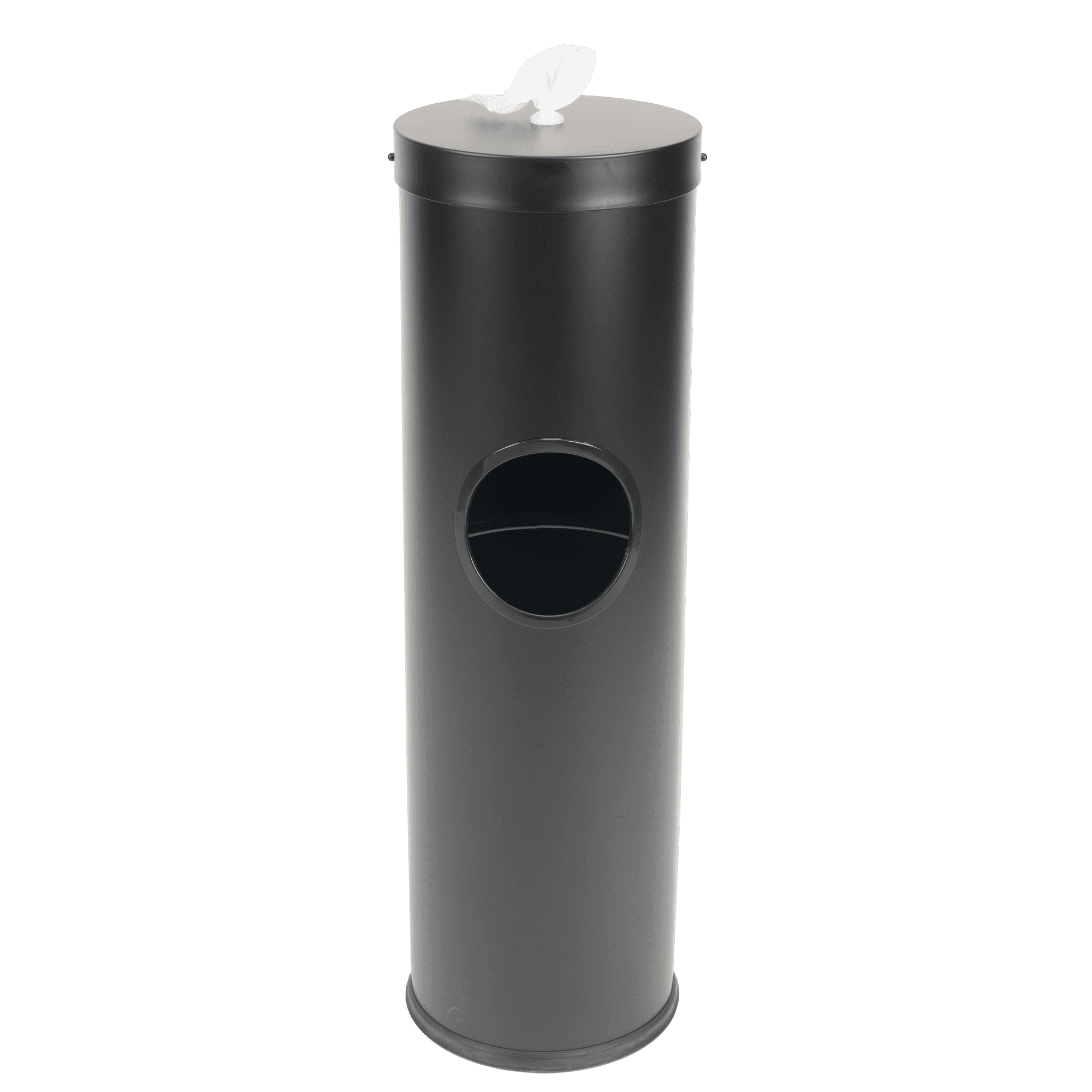 Floor Stand for Wipes, Black Finish