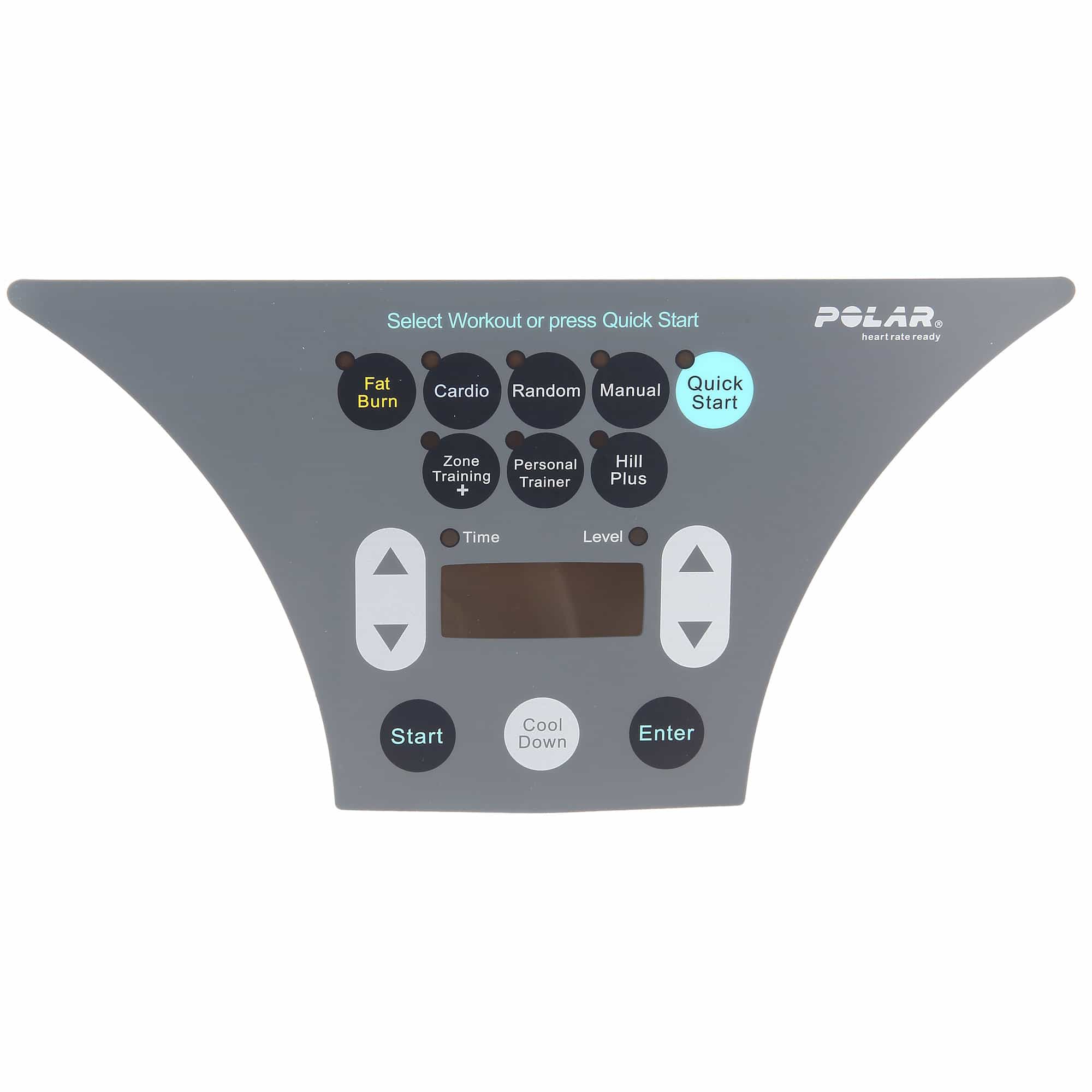 Lower Overlay For Certain Lifefitness Bikes And Crosstrainers