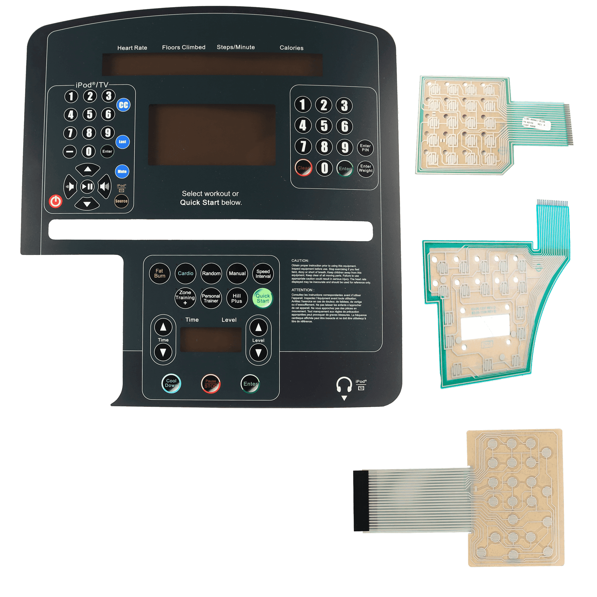 Integrity Overlay and Keypads for 95PS PowerMill