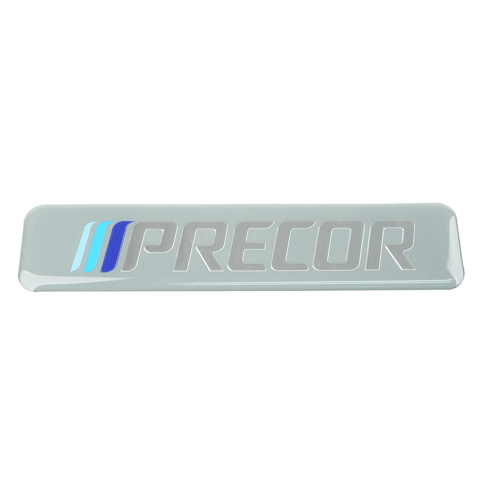 Precor Blank Cap Rear Badge for P10, P20, and P30 Consoles