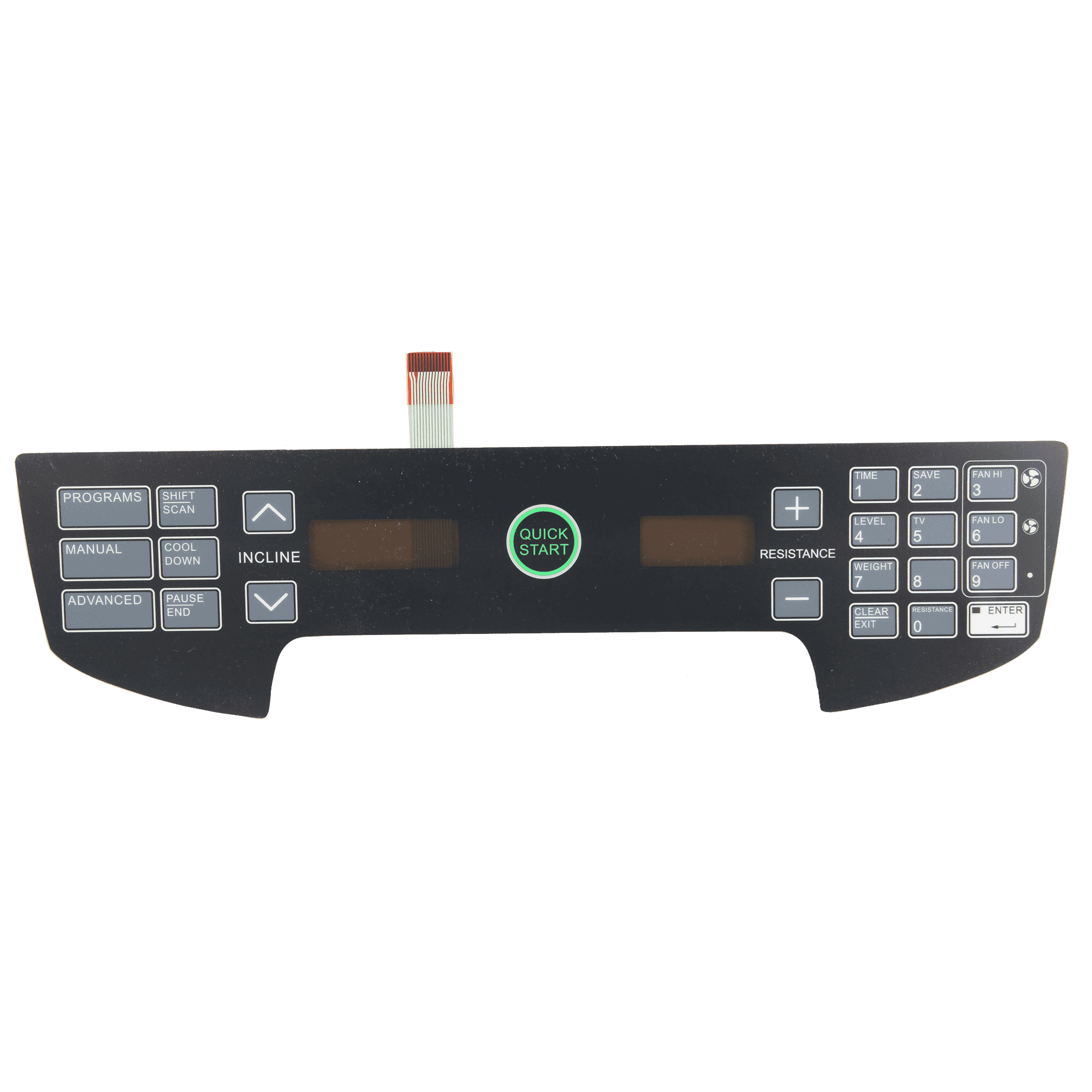 Cybex Lower Overlay/Keypad for 750A/750AT