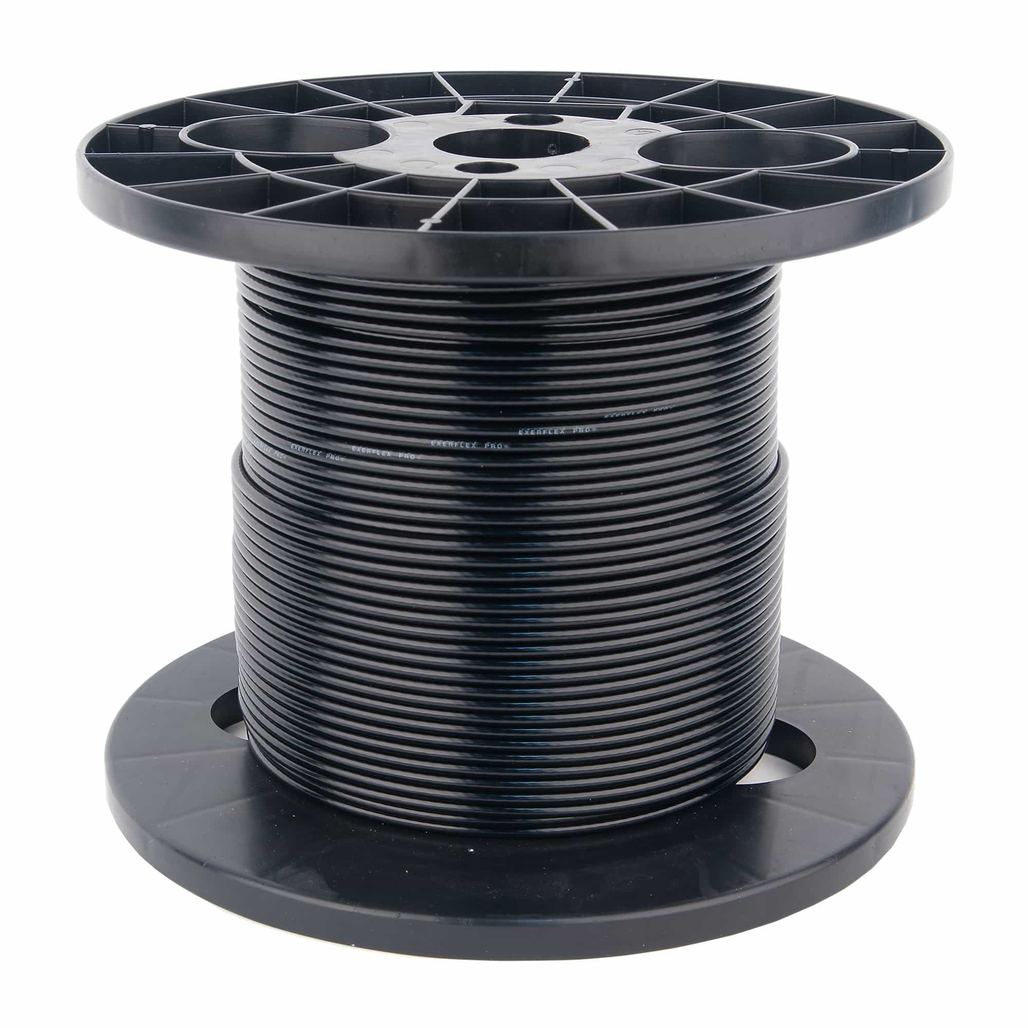 Exerflex Pro Cable, 1/4", Black Nylon Coating | 300 Foot Reel
