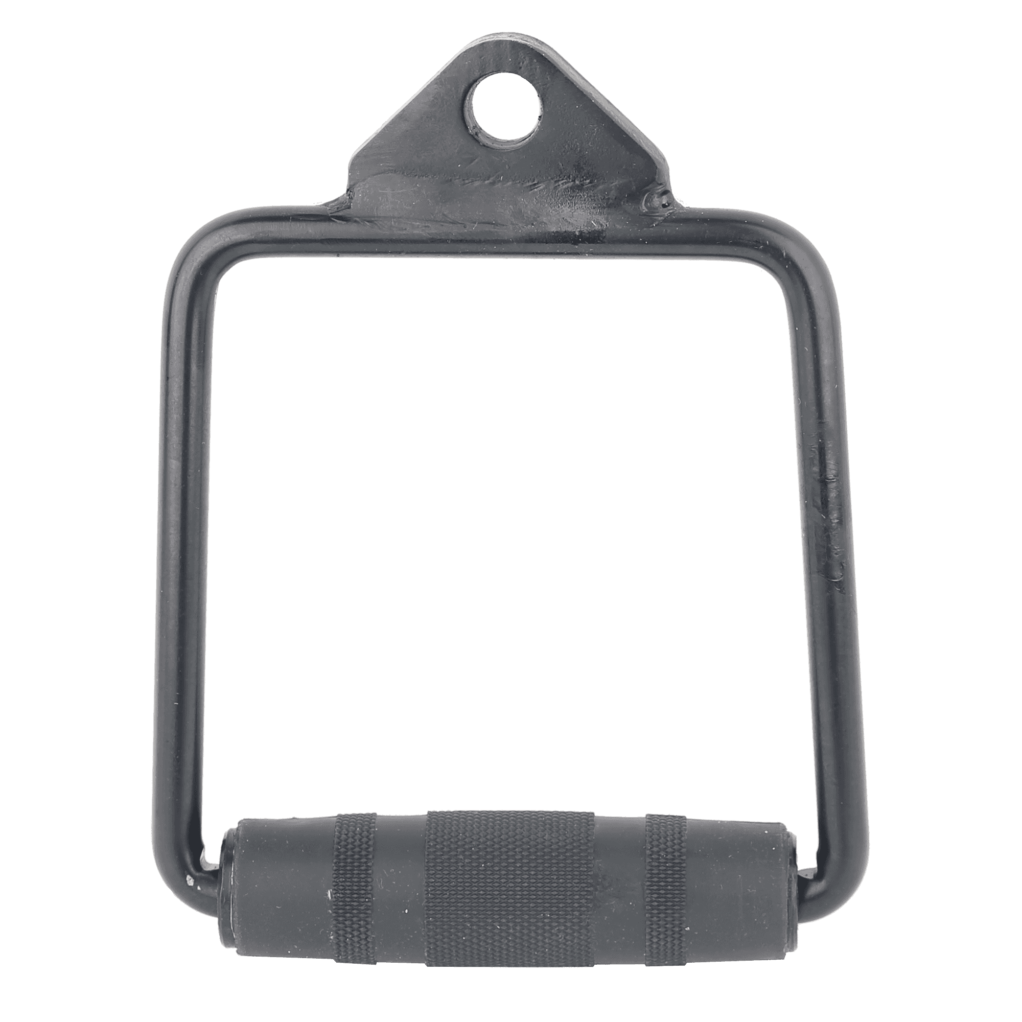 D-Handle Cable Grip With Revolving Rubber Grip, Black