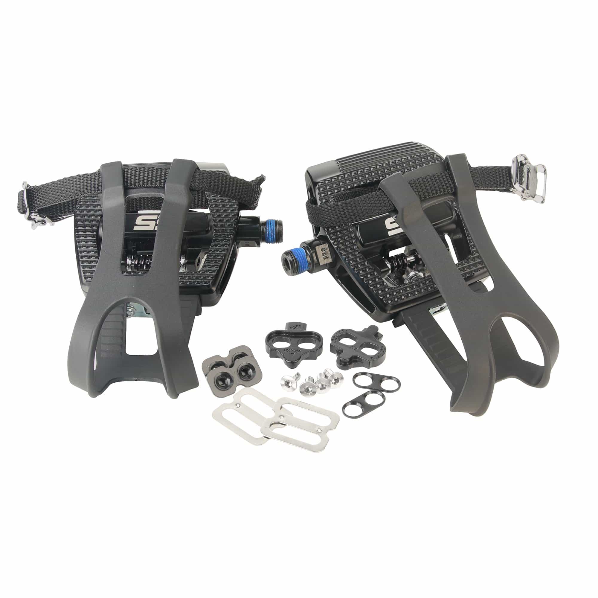 9/16" Bike Pedals Reebok/Robix 510, Rx 5.0, Studio Cycle, Spd & Toe Clip