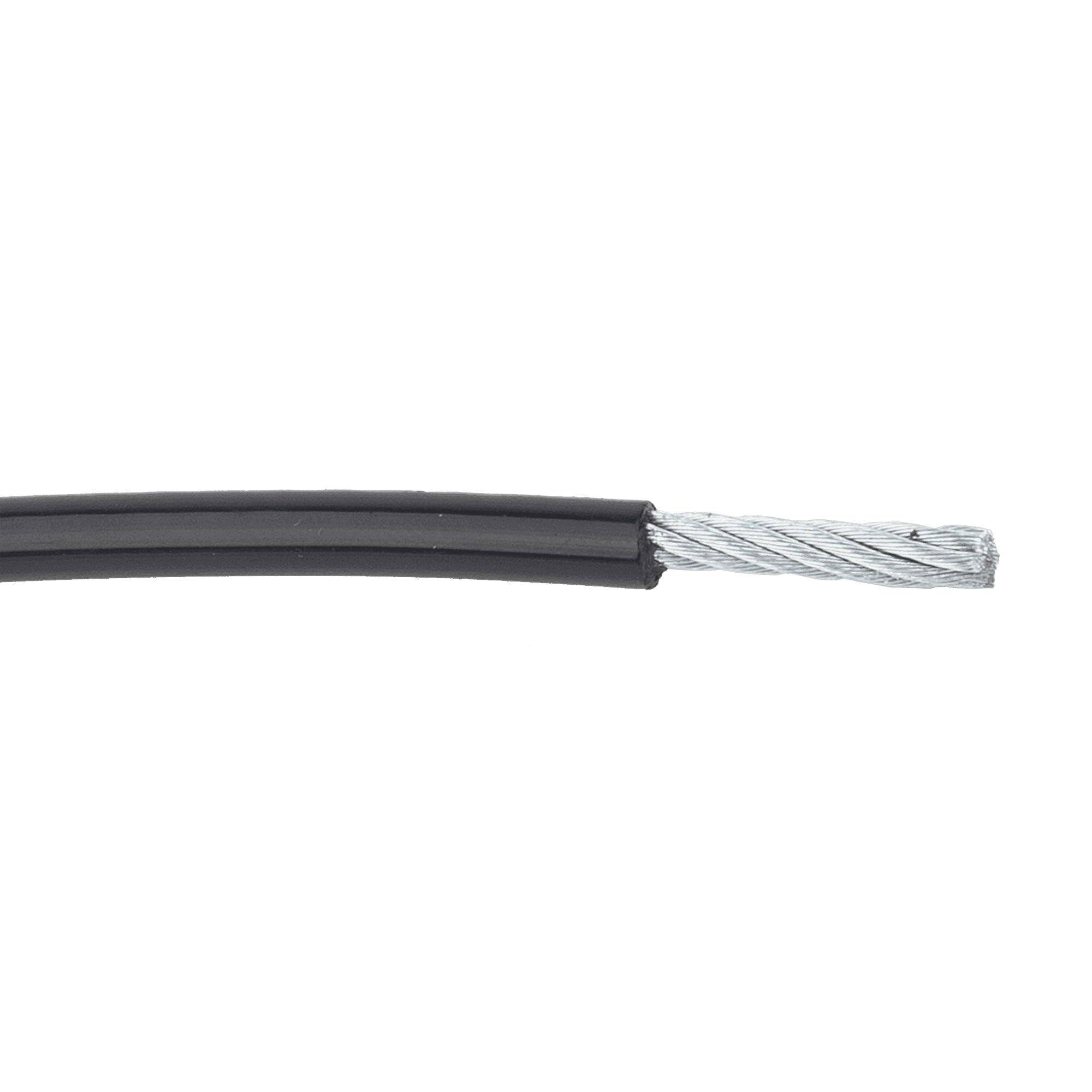 3/16" Nylon-Coated Fitness Cable by the Foot