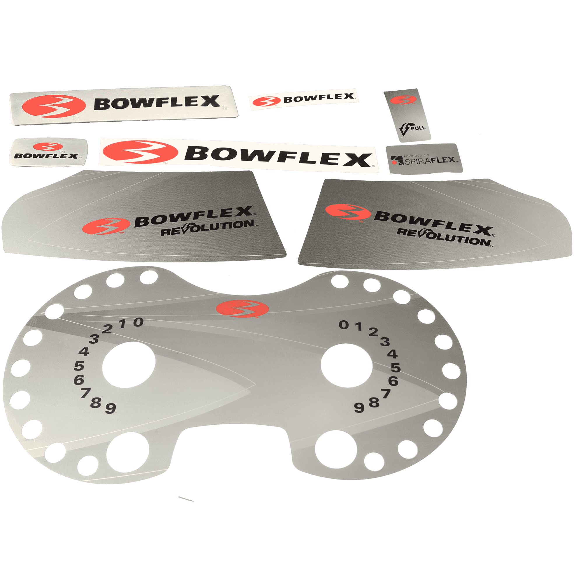 Bowflex Revolution Decal Kit