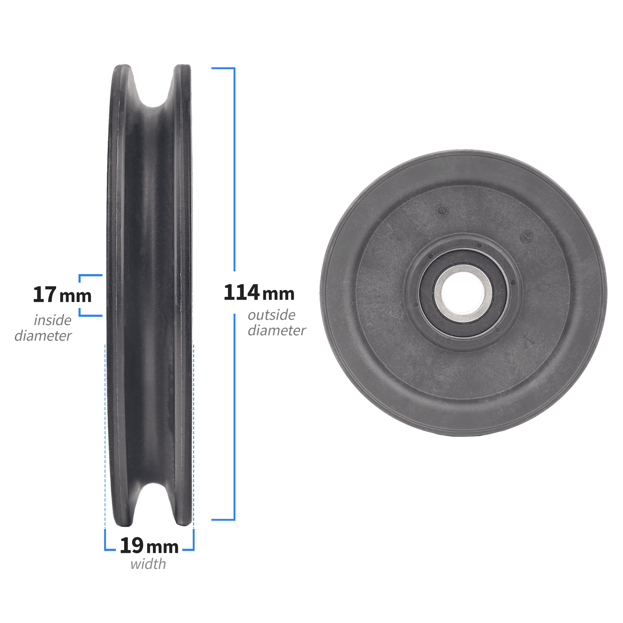 Cybex Pulley Assembly 4.50"