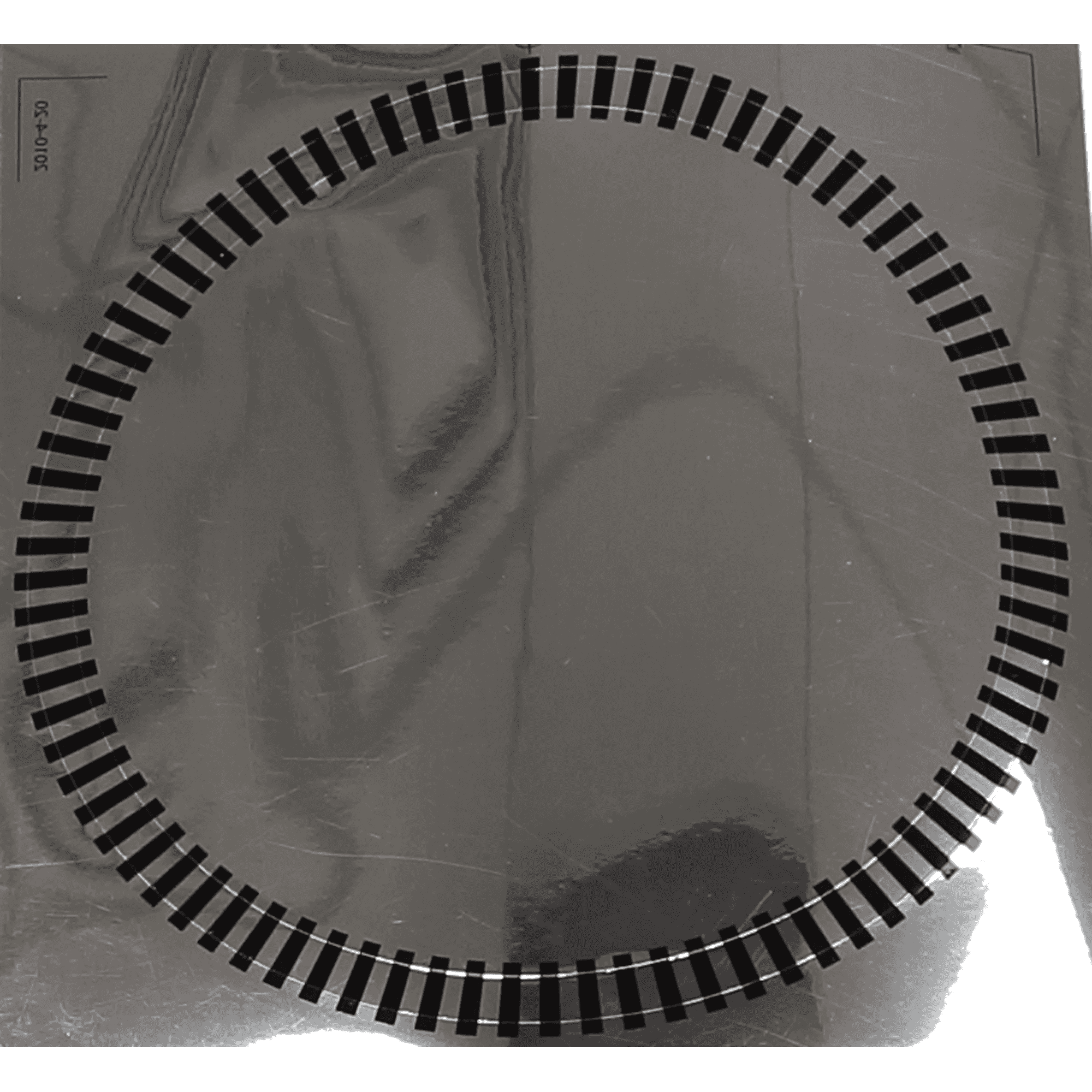 Flywheel Reflective Optic Sticker, Sportsart