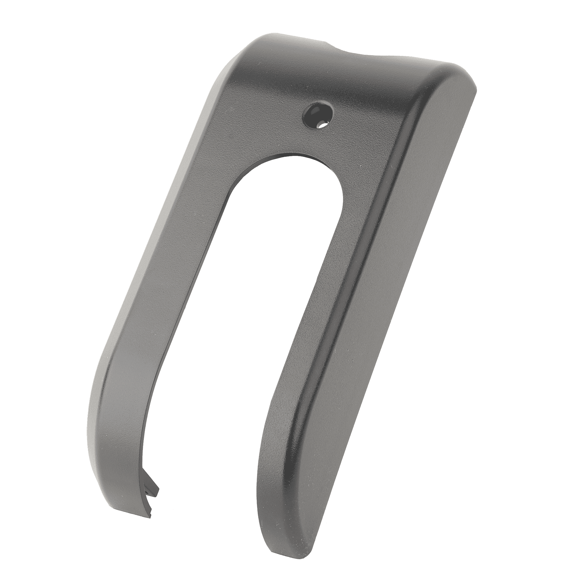 Cover, Inside Clevis, Left, Charcoal Gray