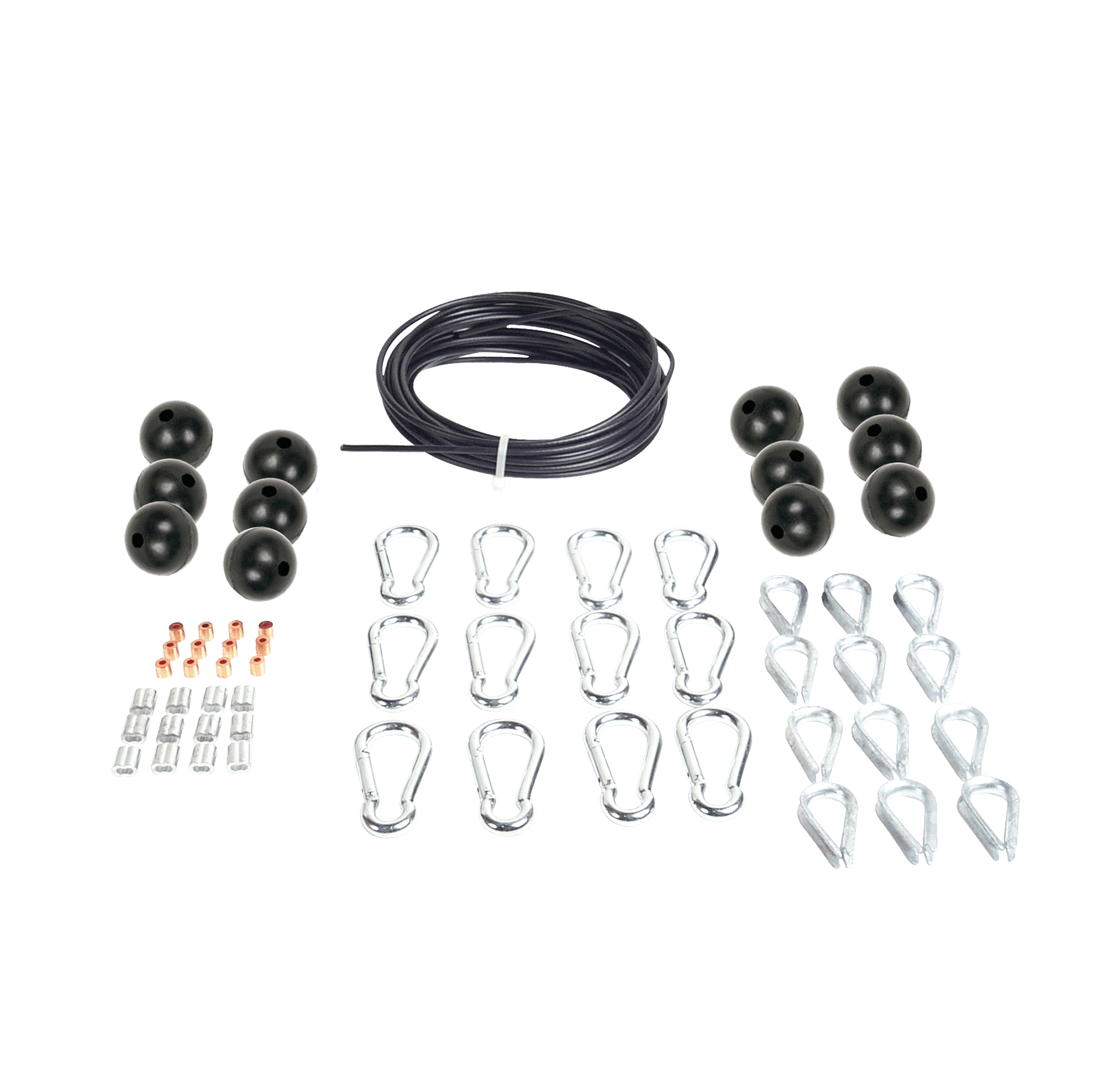 3/16" Cable and Hardware Kit