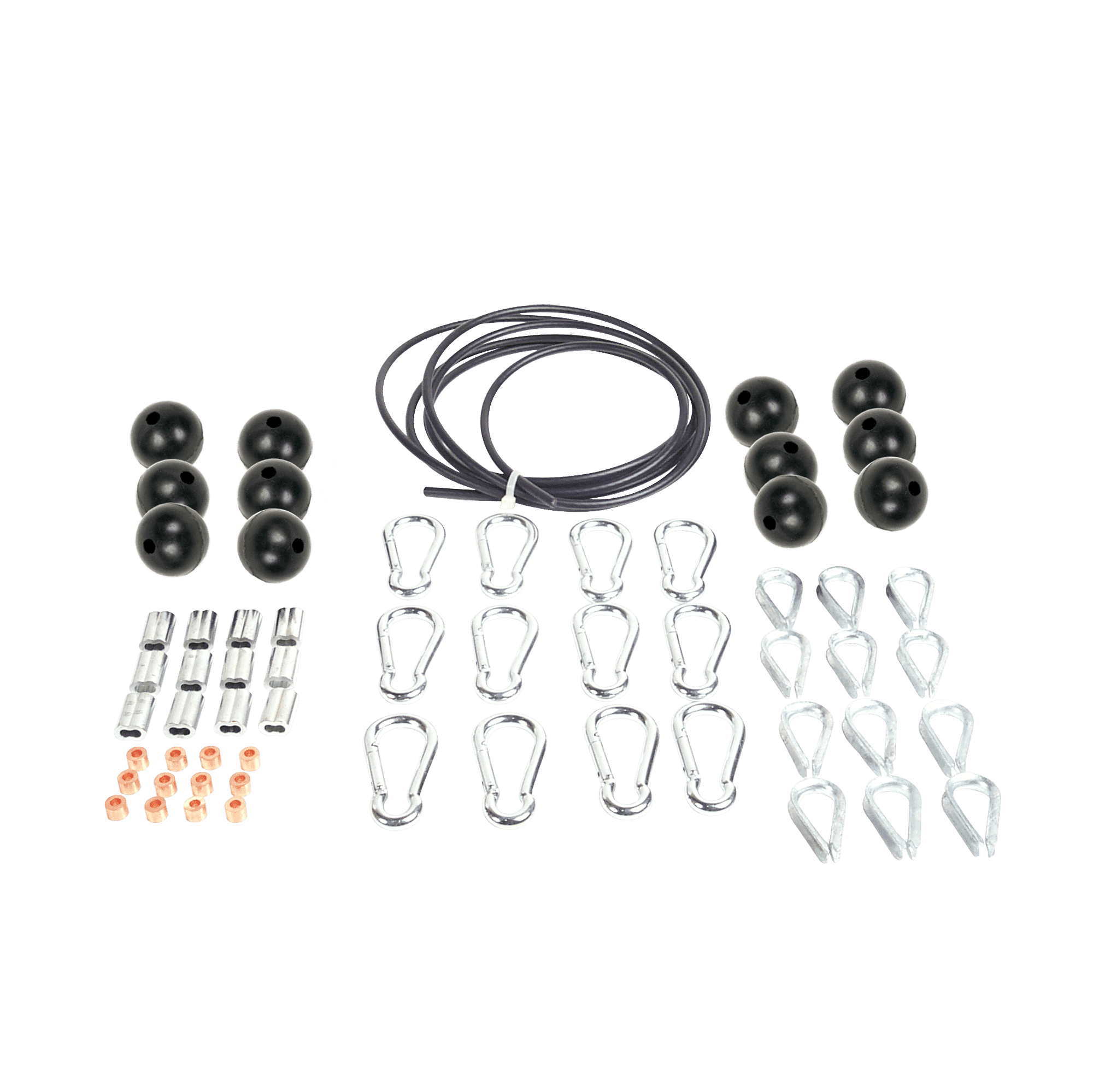1/4" Cable And Hardware Kit