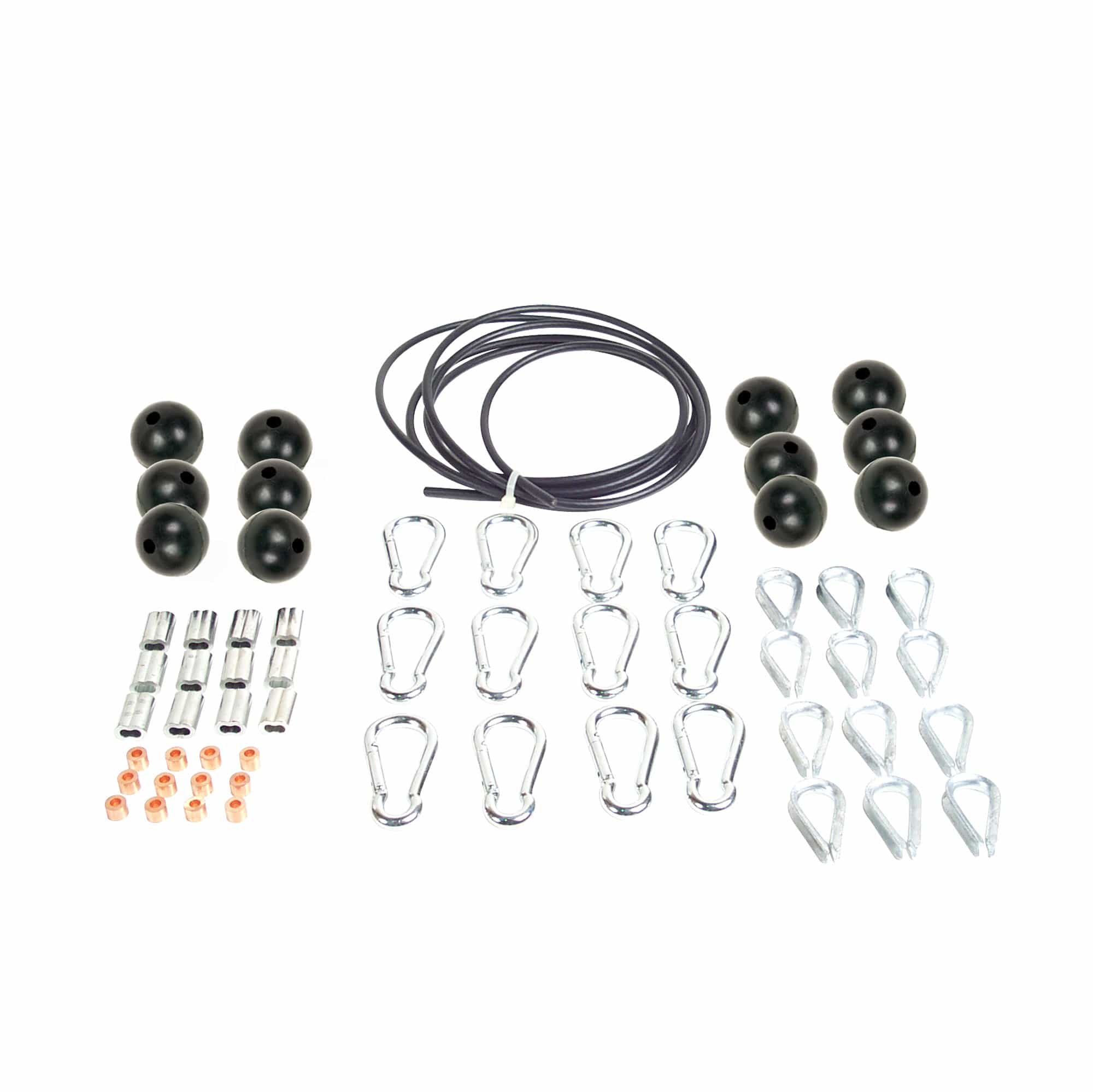 1/4" Cable And Hardware Kit