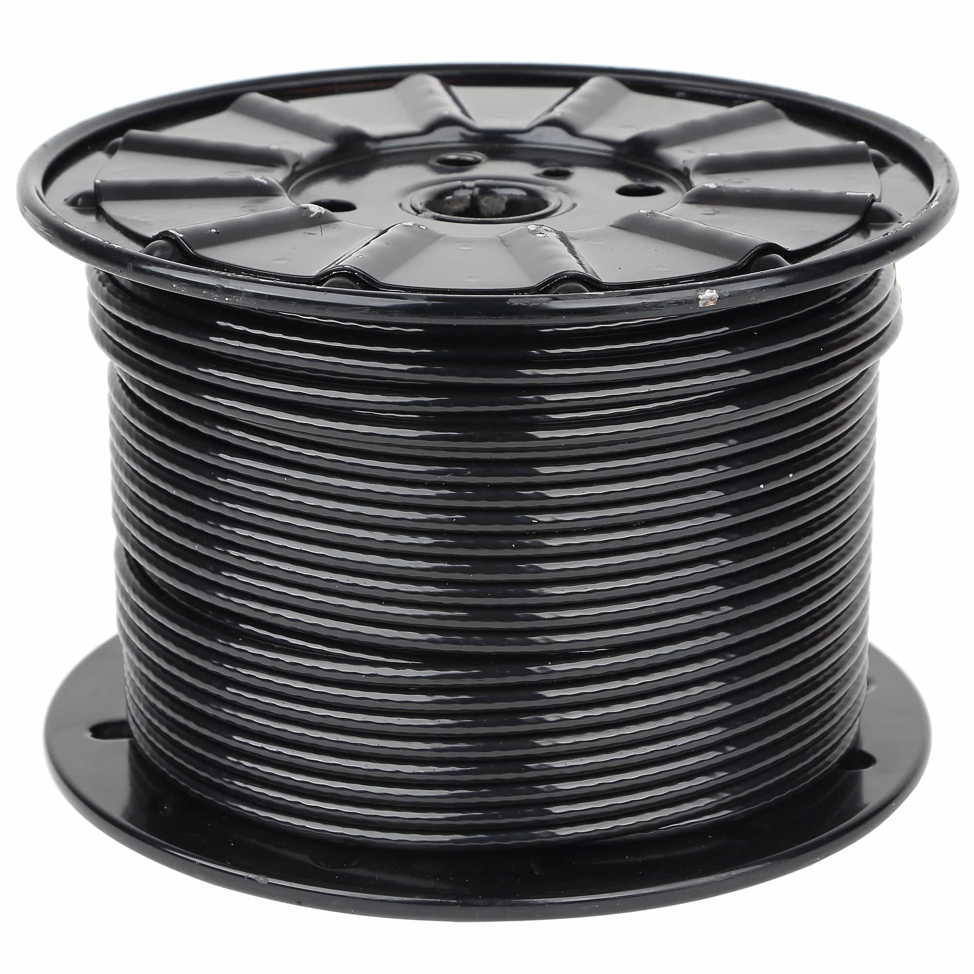 Cable 300Ft Reel, 1/4" Diameter With Black Nylon Coating