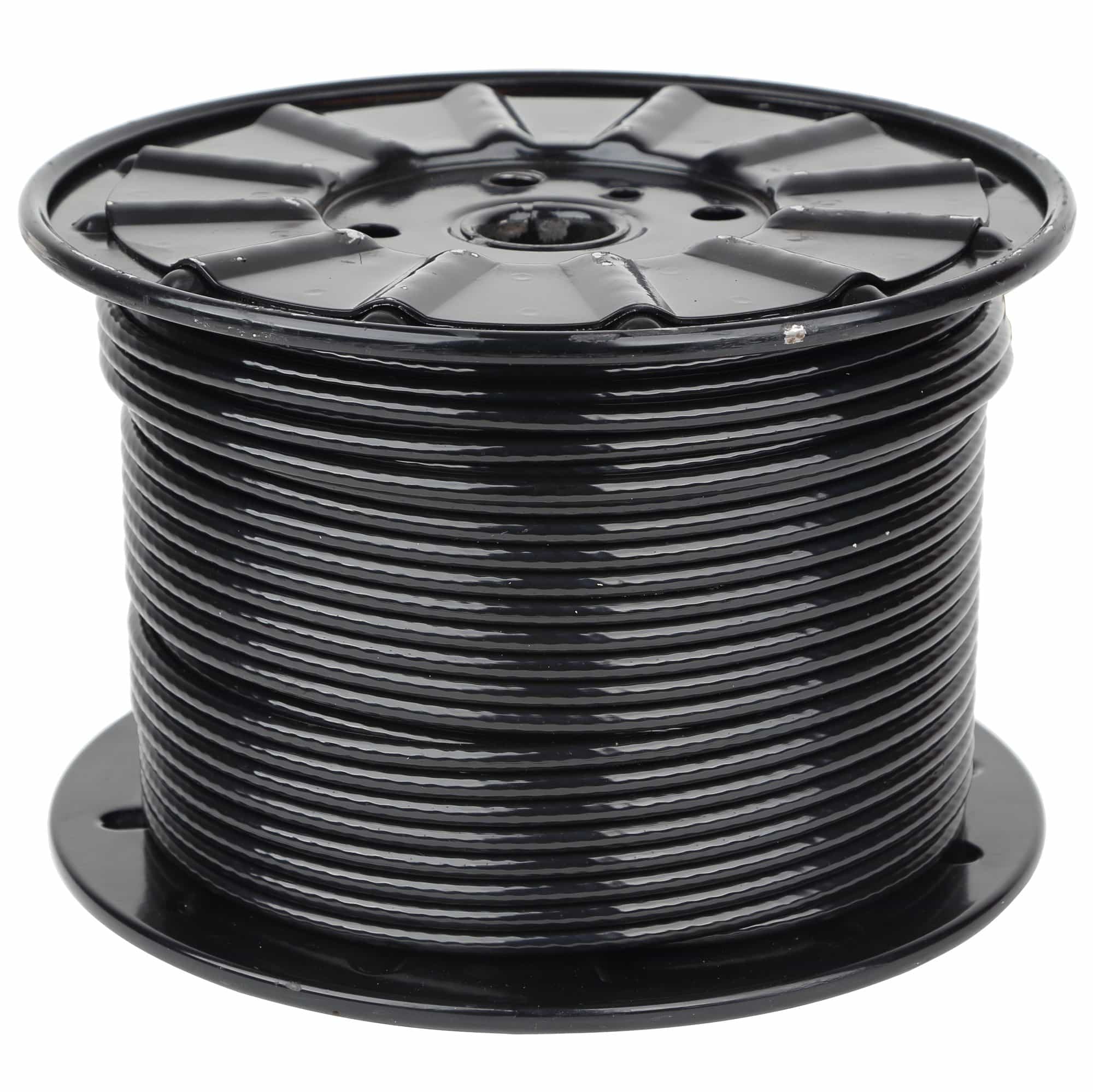 Cable 300Ft Reel, 1/4" Diameter With Black Nylon Coating