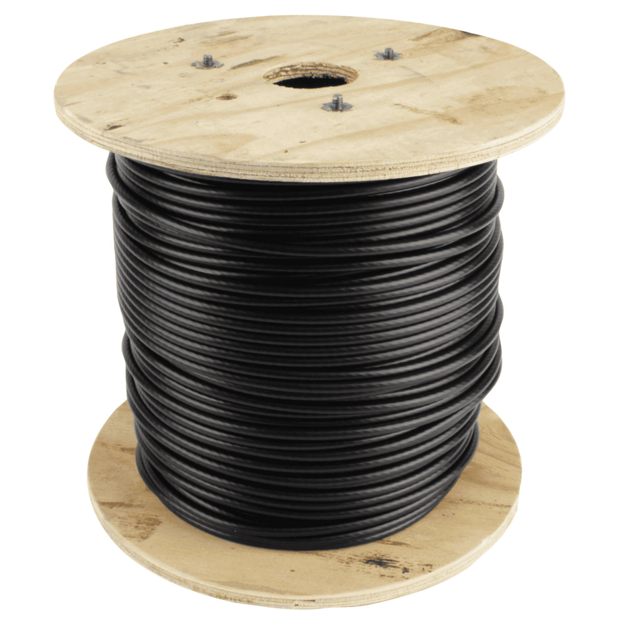 Cable 500Ft Reel, 1/4" Diameter With Black Nylon Coating