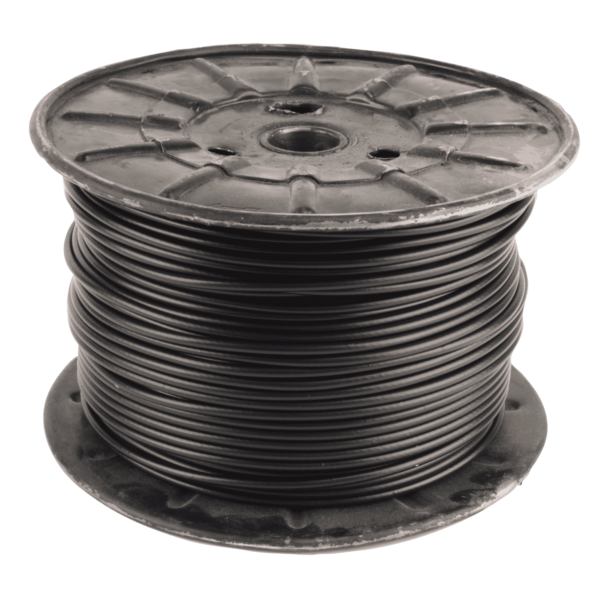 500 Ft Black Nylon Coated Cable