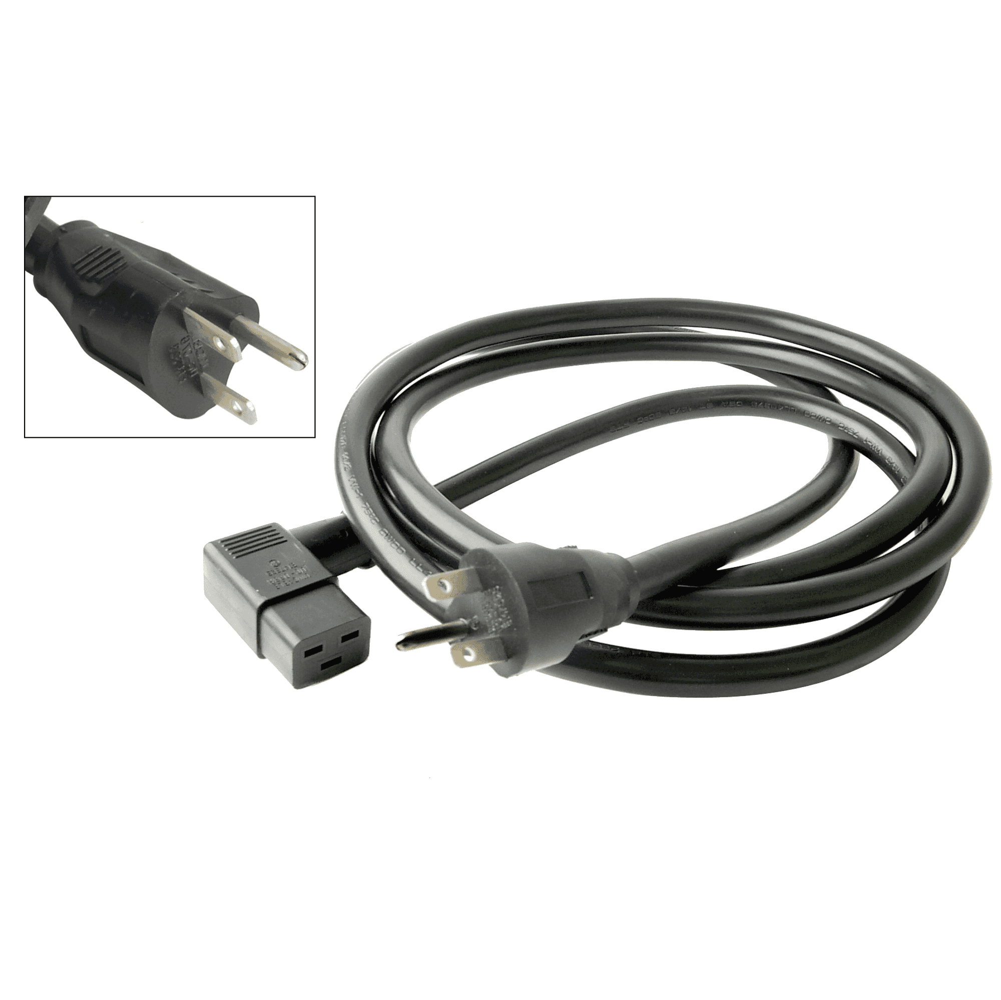 Power Cord, 220V, 8Ft