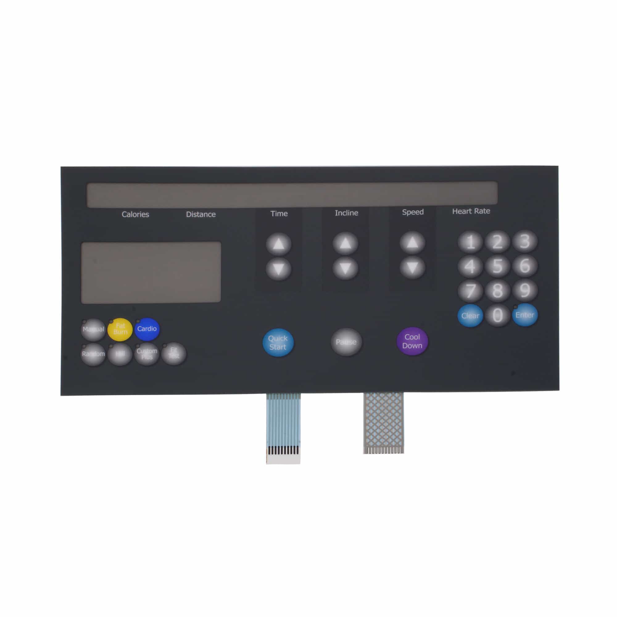 Overlay And Keypad | Lifefitness 9500 Next Gen Treadmills