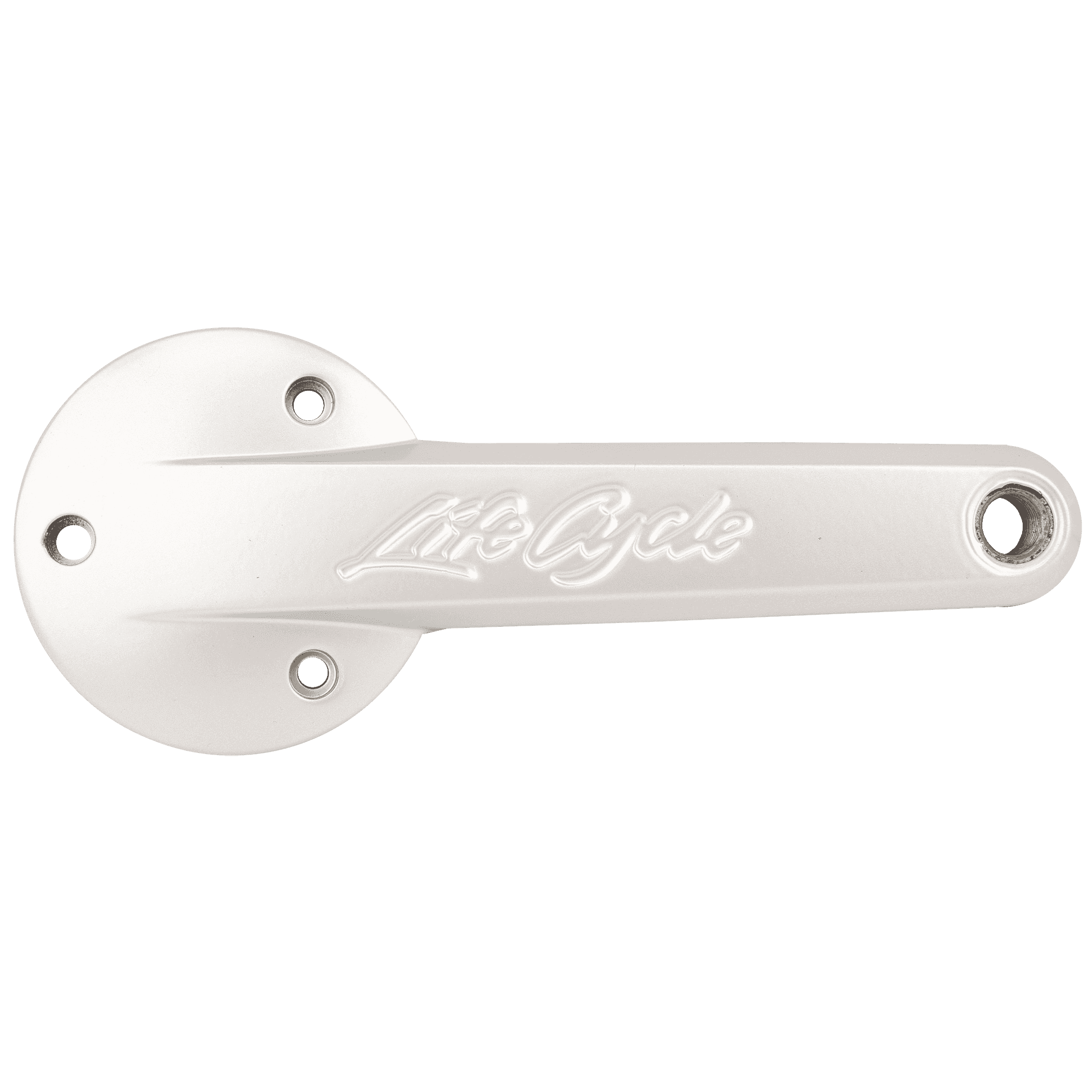 Crank Arm, Right, Arctic Silver