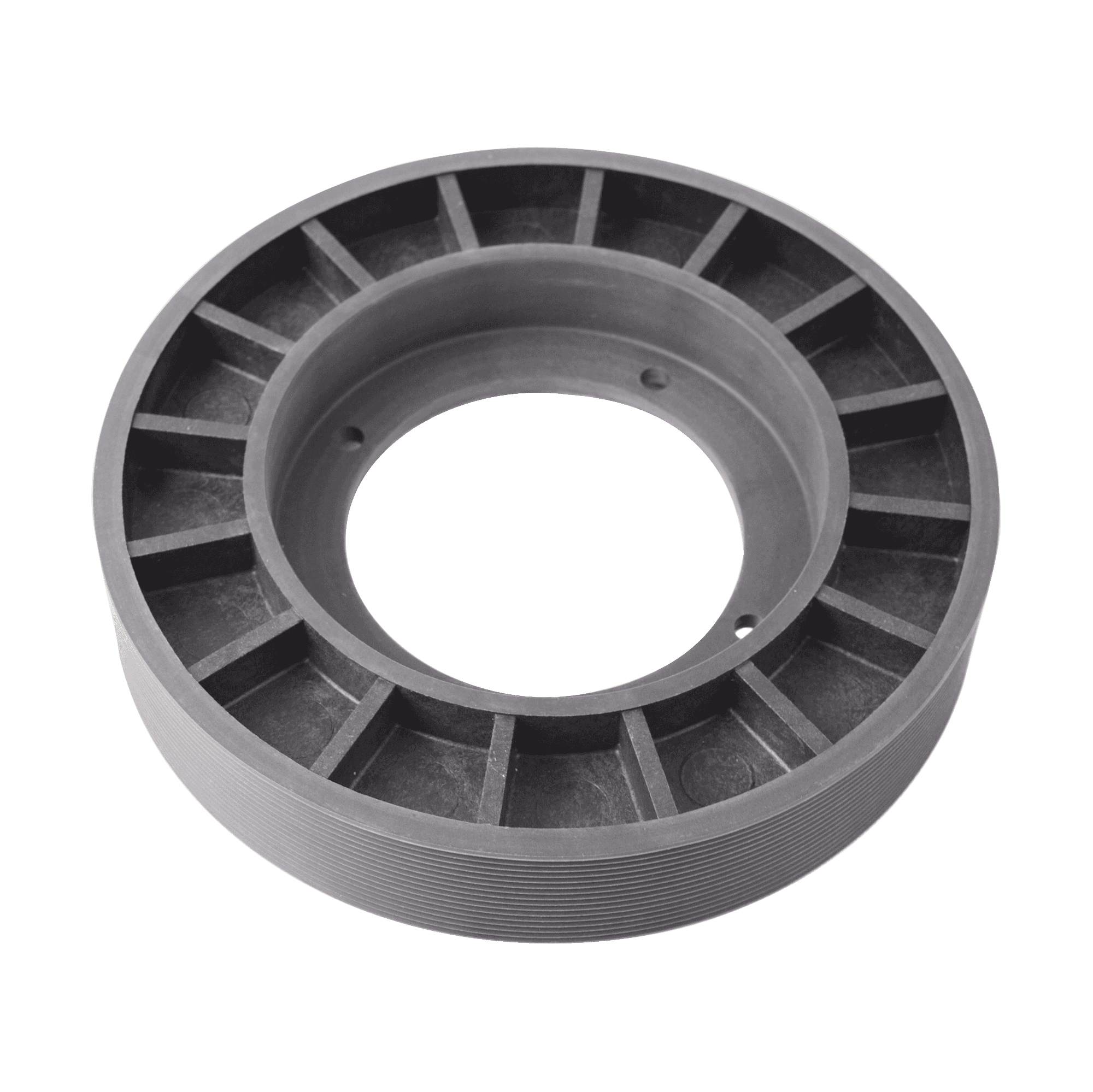 Poly-V Pulley, 8", Front Roller