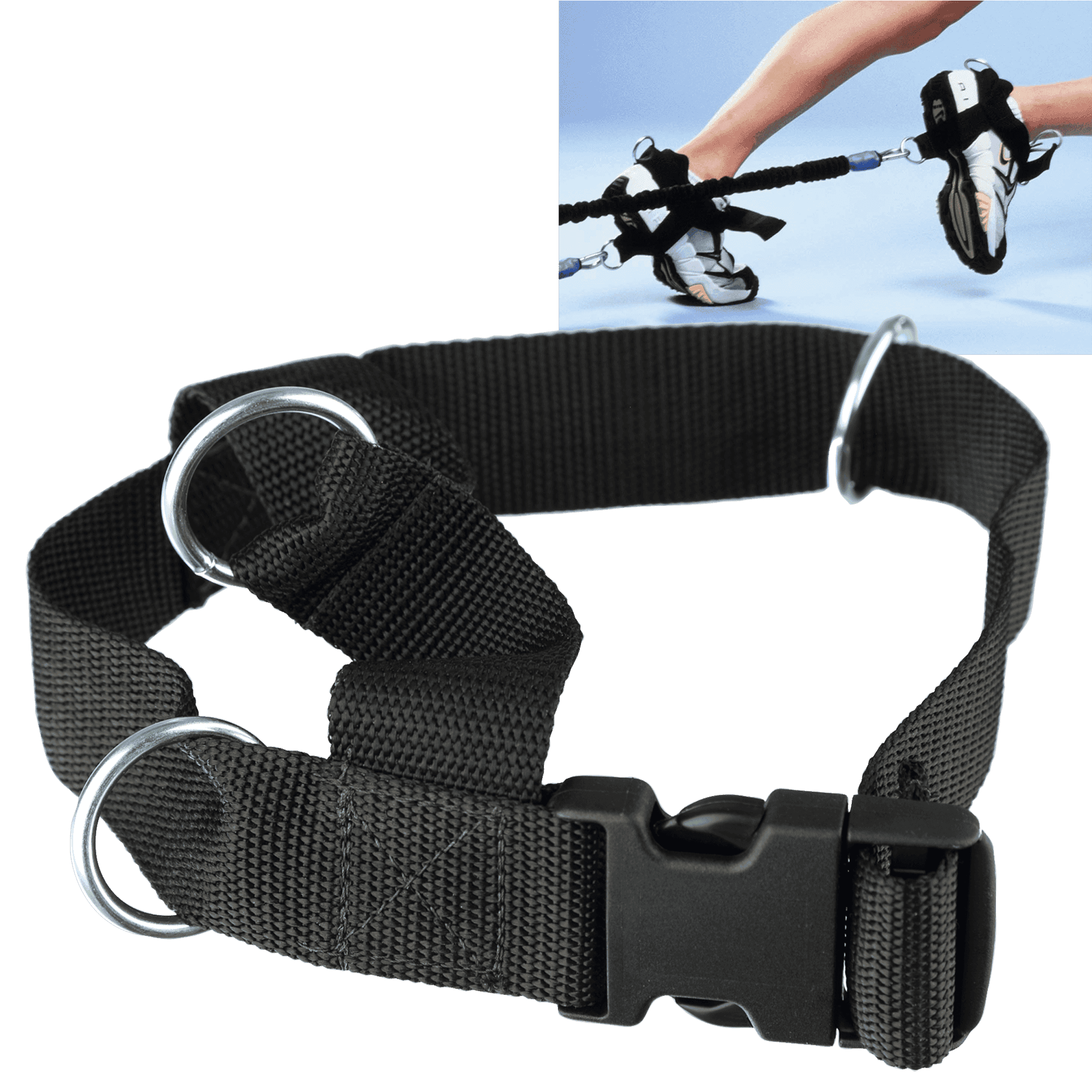LifeFitness 4-Way Ankle Strap, 1 1/2"