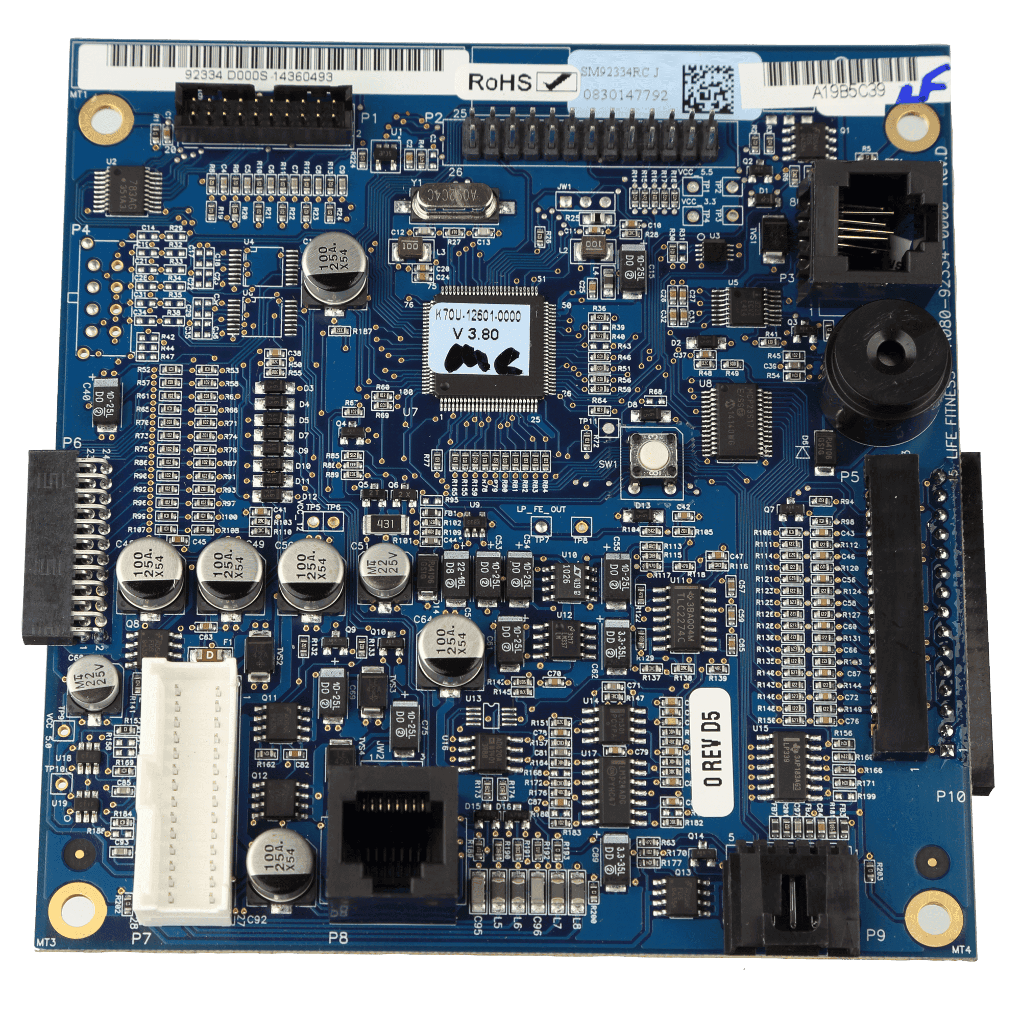 Prog DSP Power Control Board Assembly