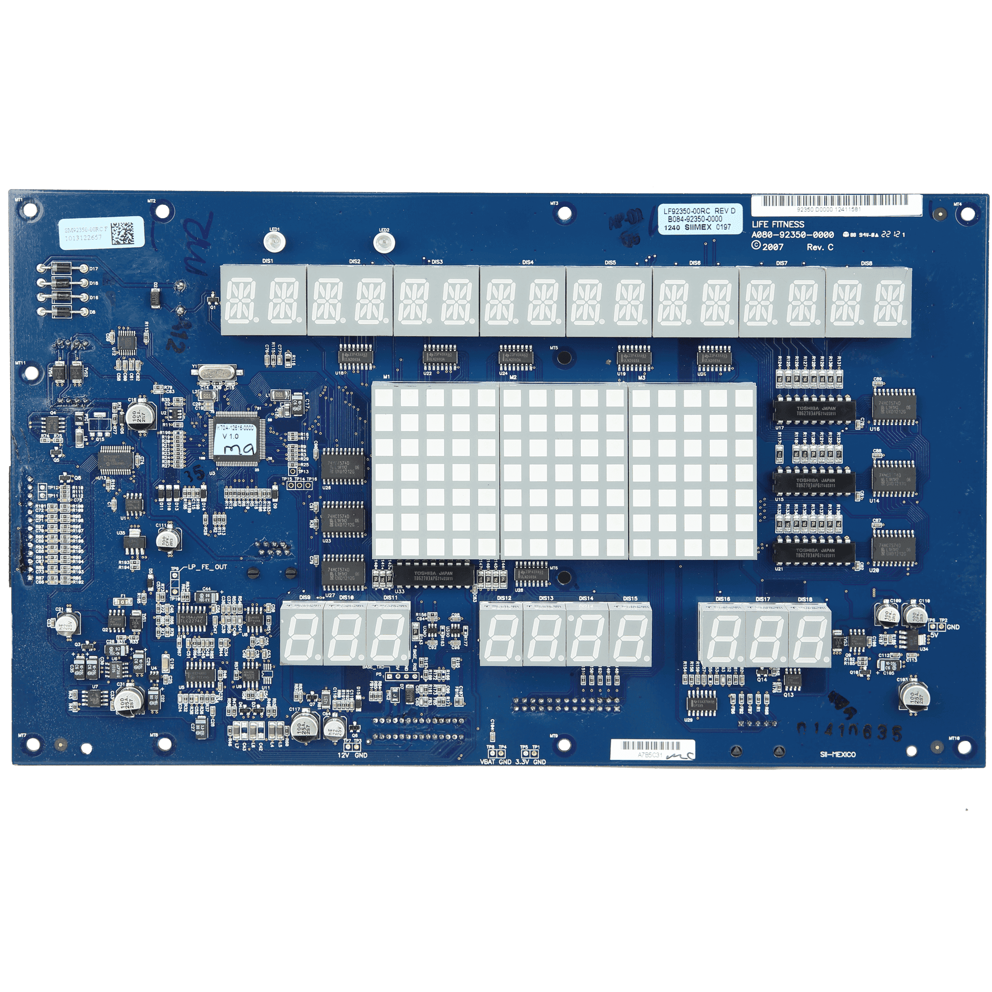 Lifefitness Programmed PCB: B084-92350-0000 Tread
