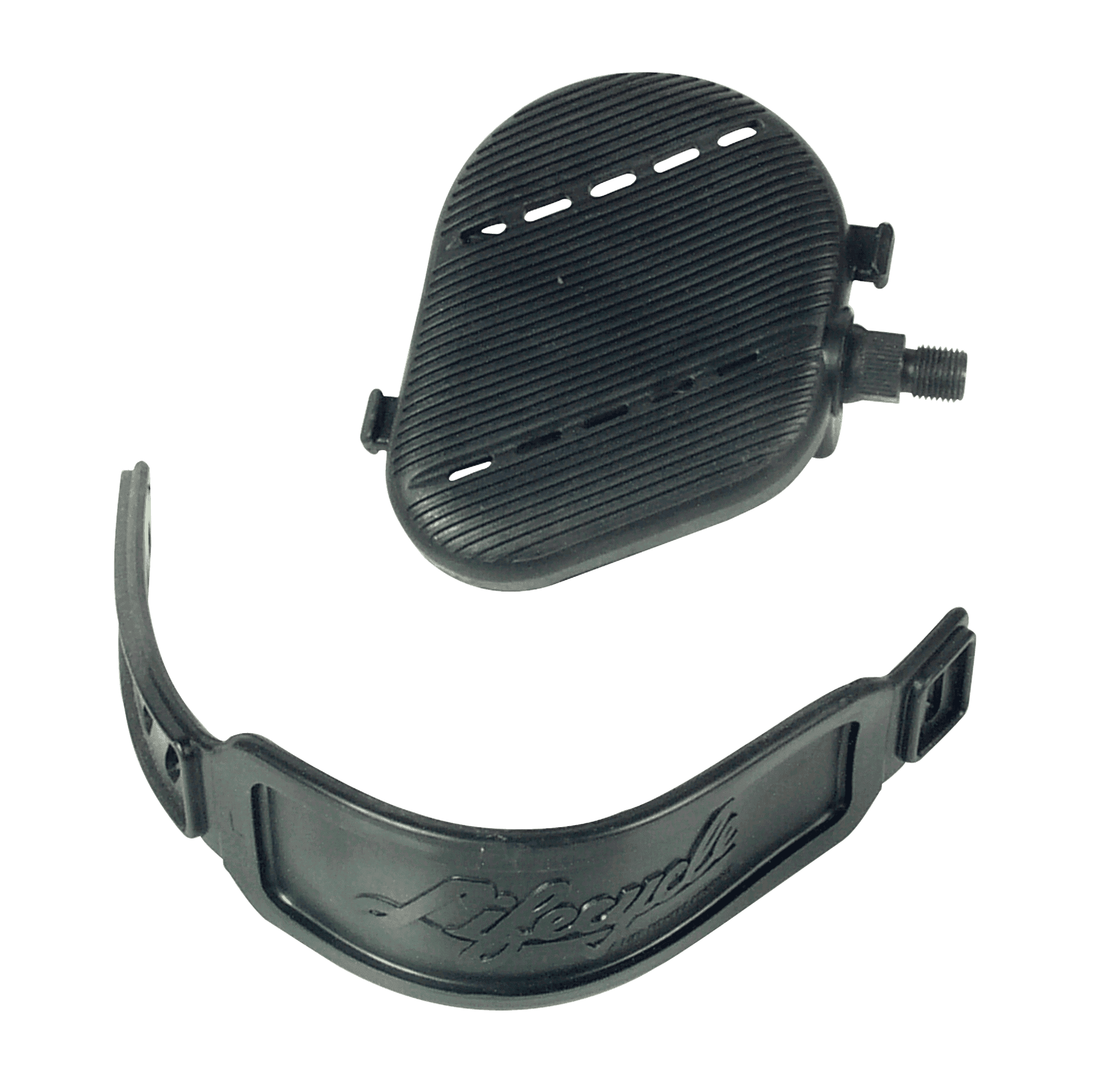 Left Bike Pedal With Strap, 1/2" OEM