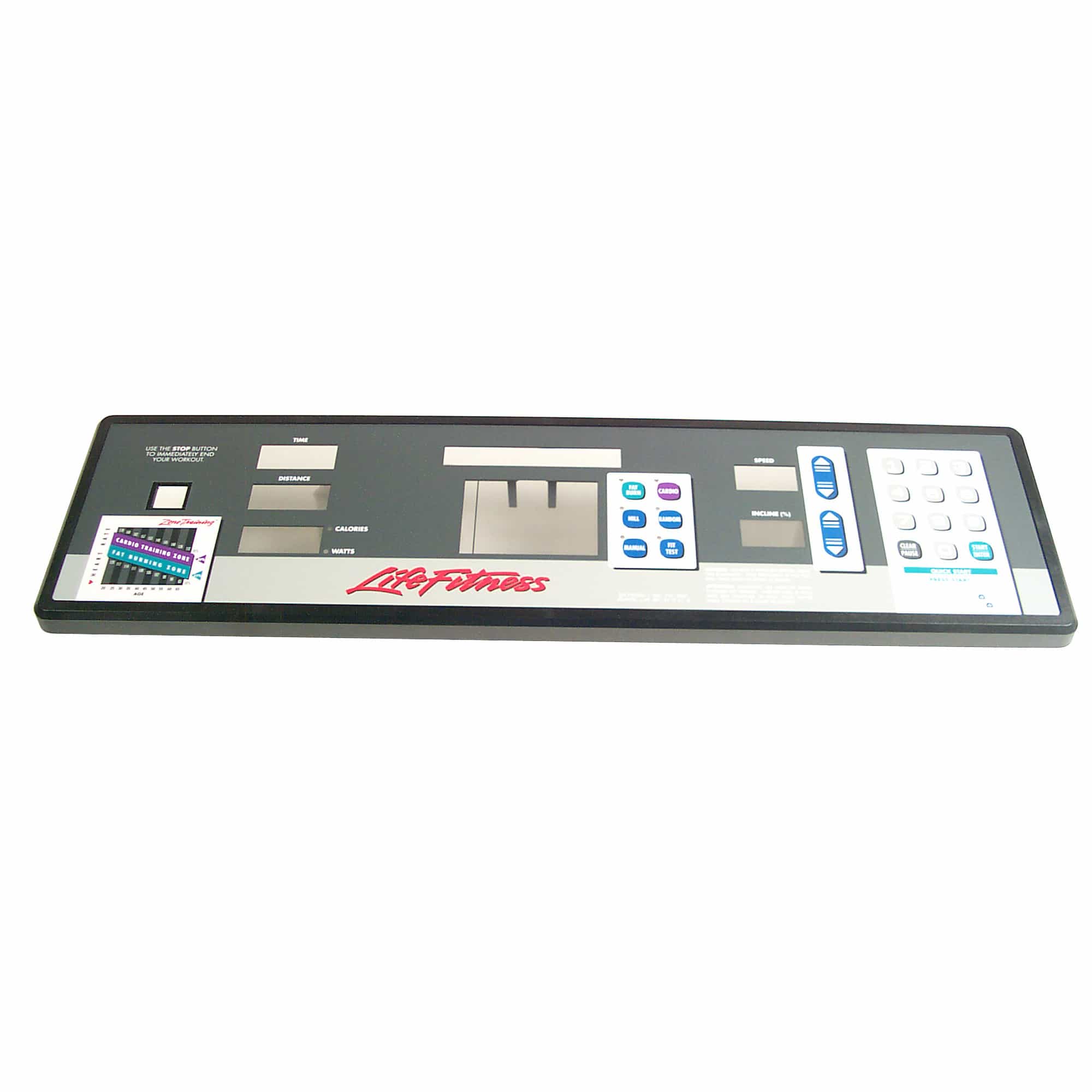 Overlay And Keypad With Bezel Life Fitness Ak26-00643-0001