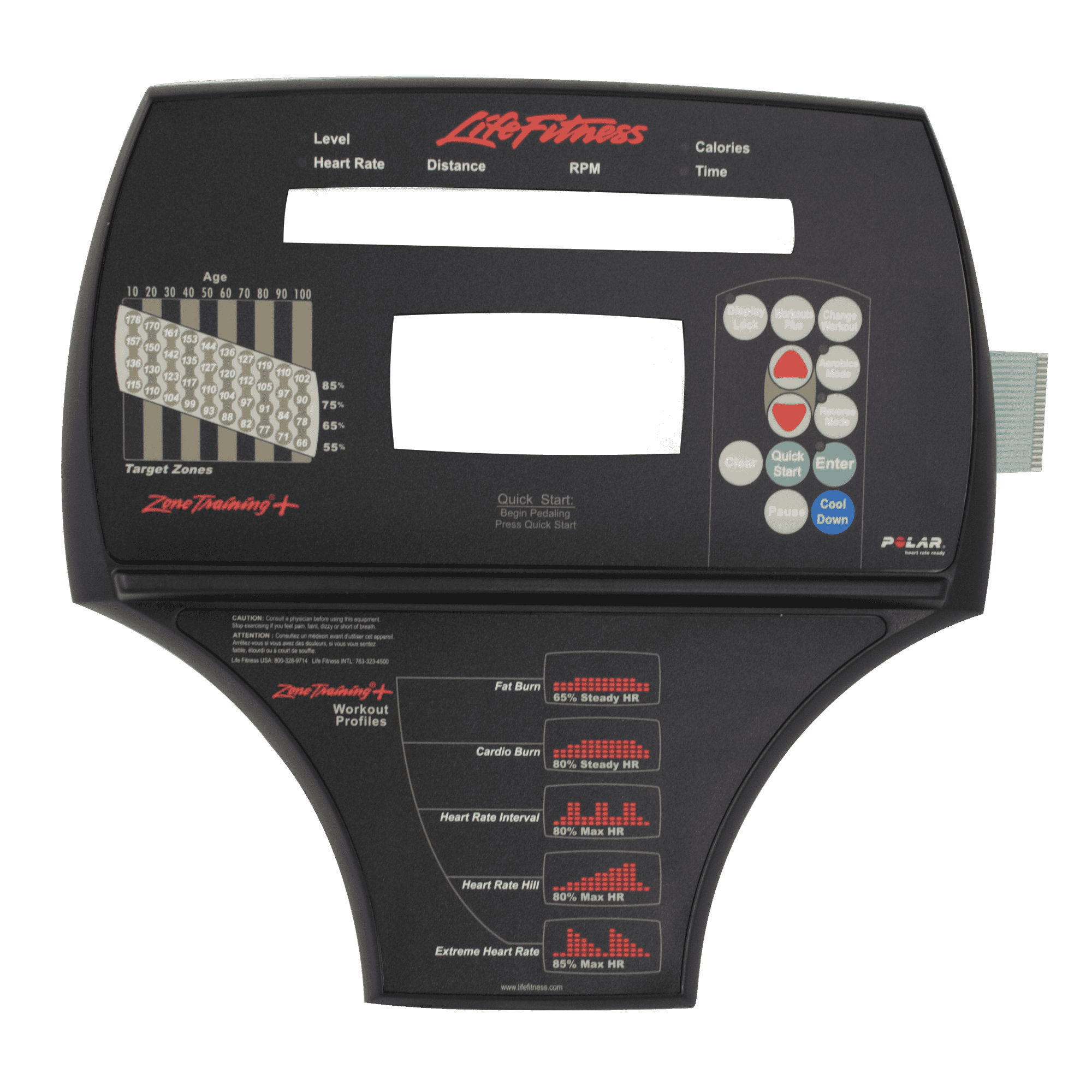 Lifefitness Bezel/Switch With Overlay Mfg, X9i