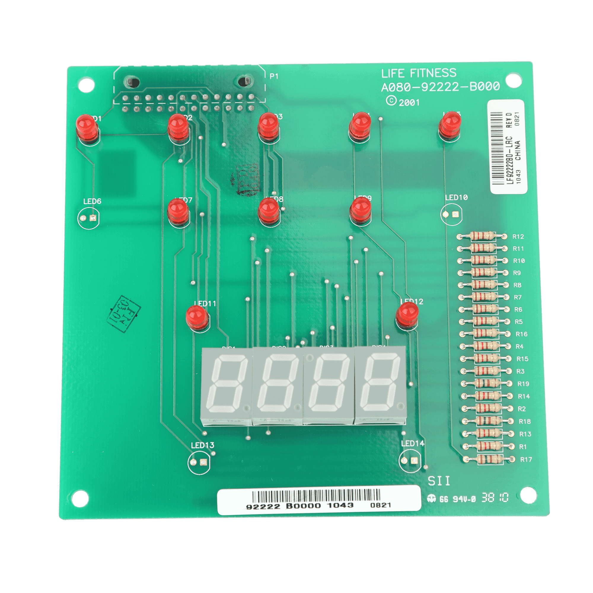 Lifefitness Lower Display Electronics PCB