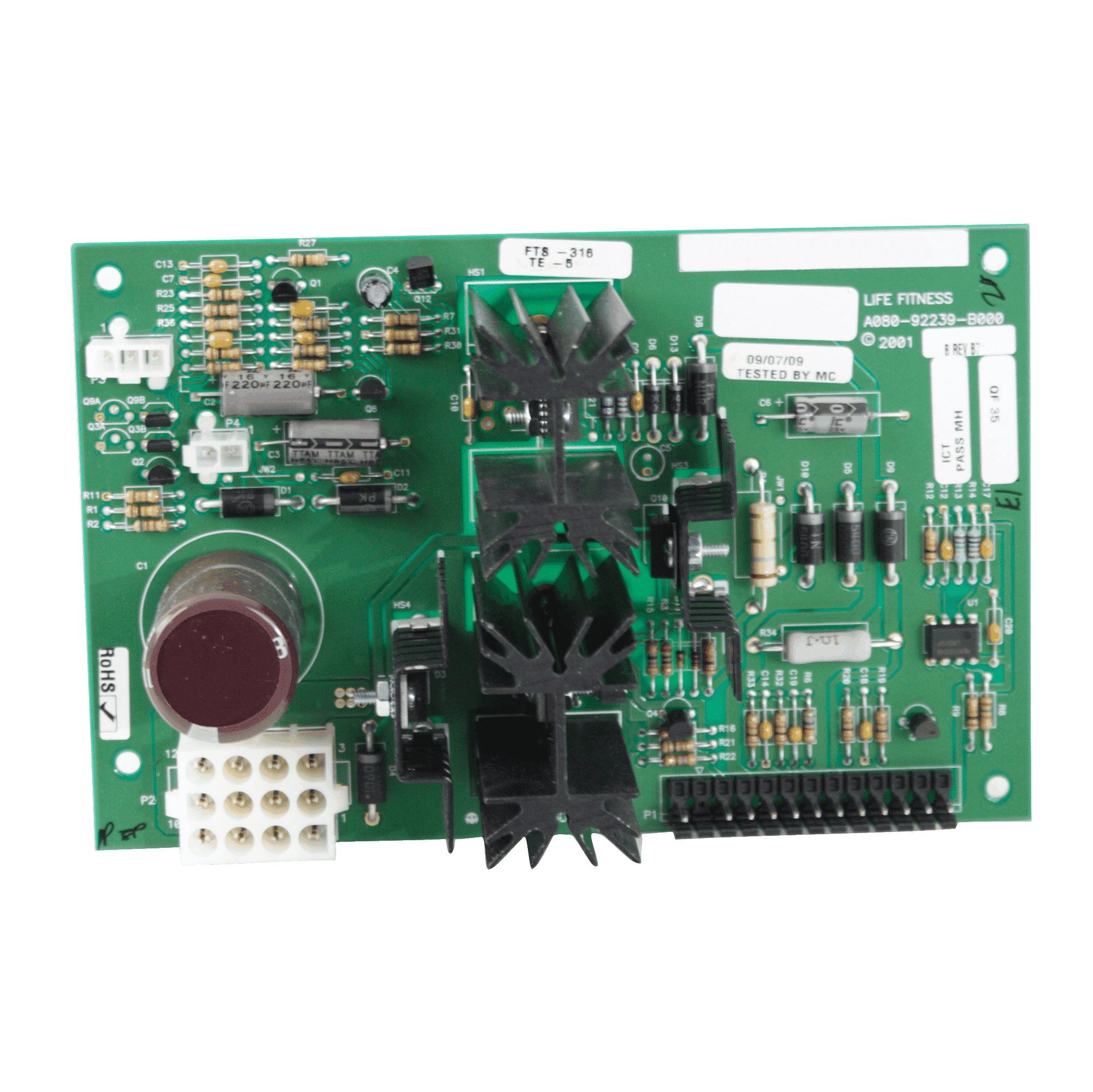 LifeFitness PCB Assembly Power Control, LS