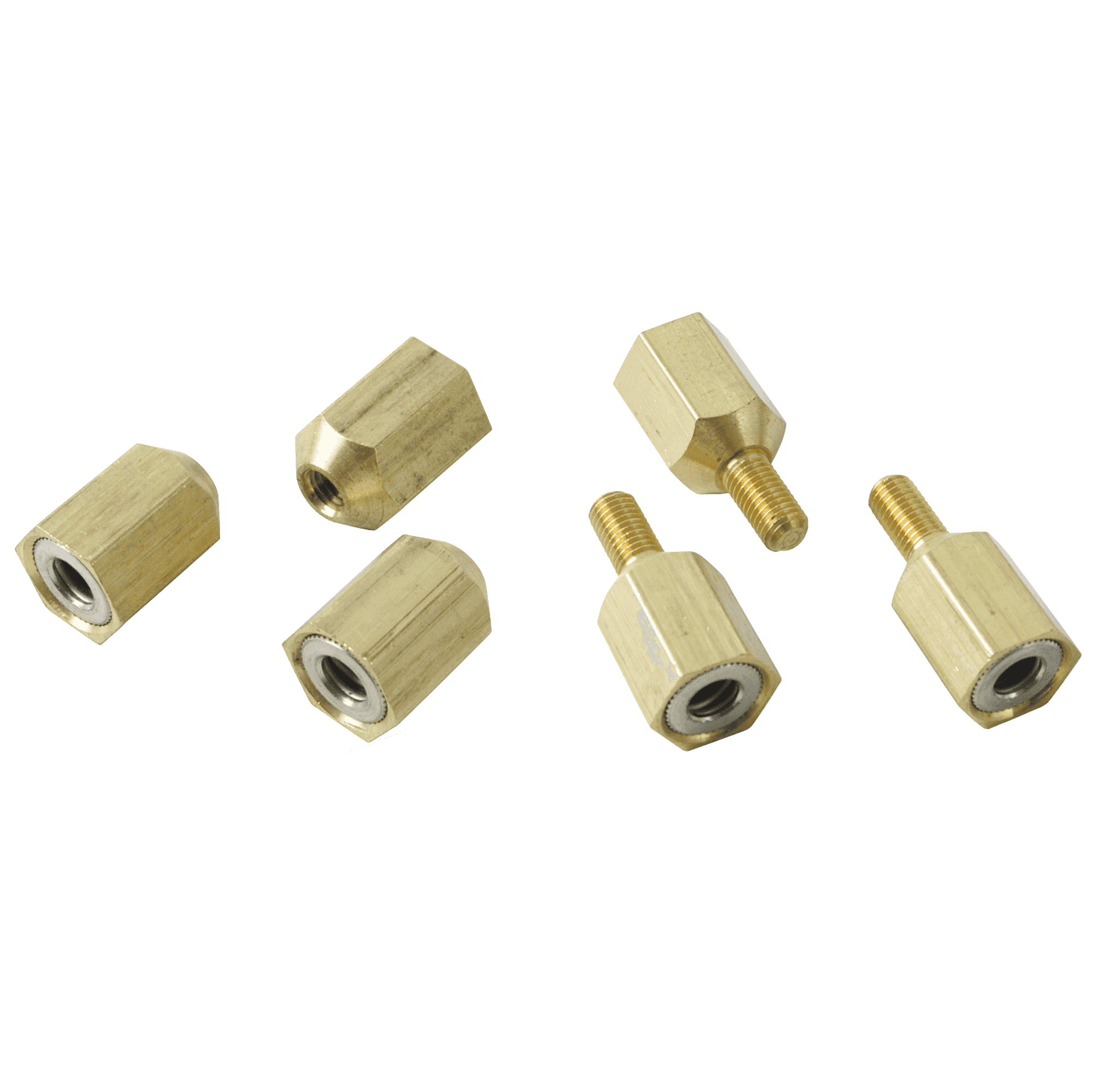 1/4 Turn Frame Stud Set, 3 Male, 3 Female