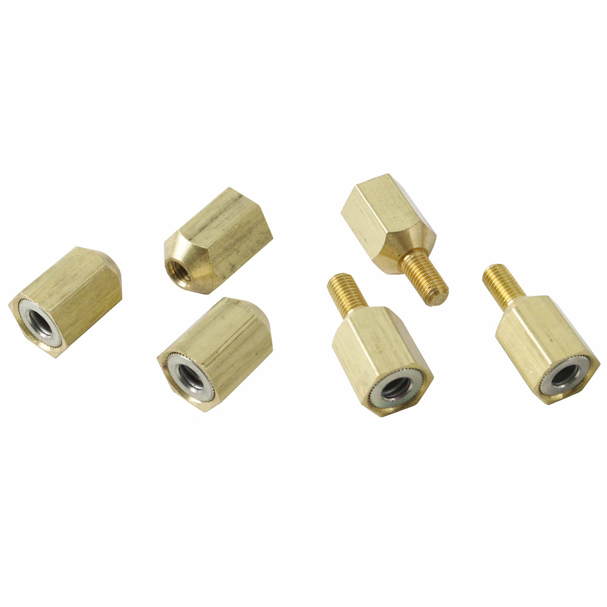 1/4 Turn Frame Stud Set, 3 Male, 3 Female