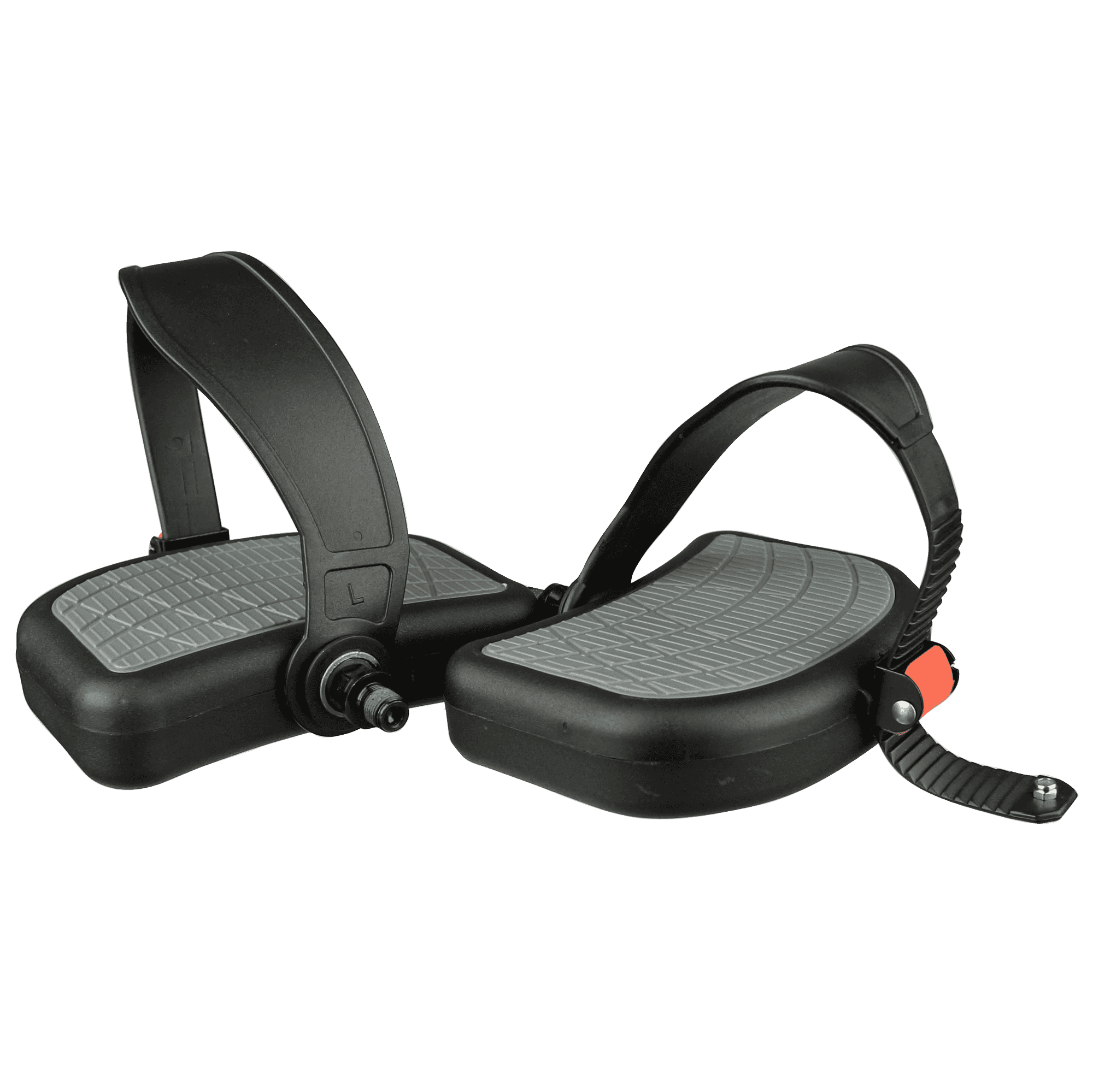 Bike Pedals with Straps, 1/2" for StarTrac