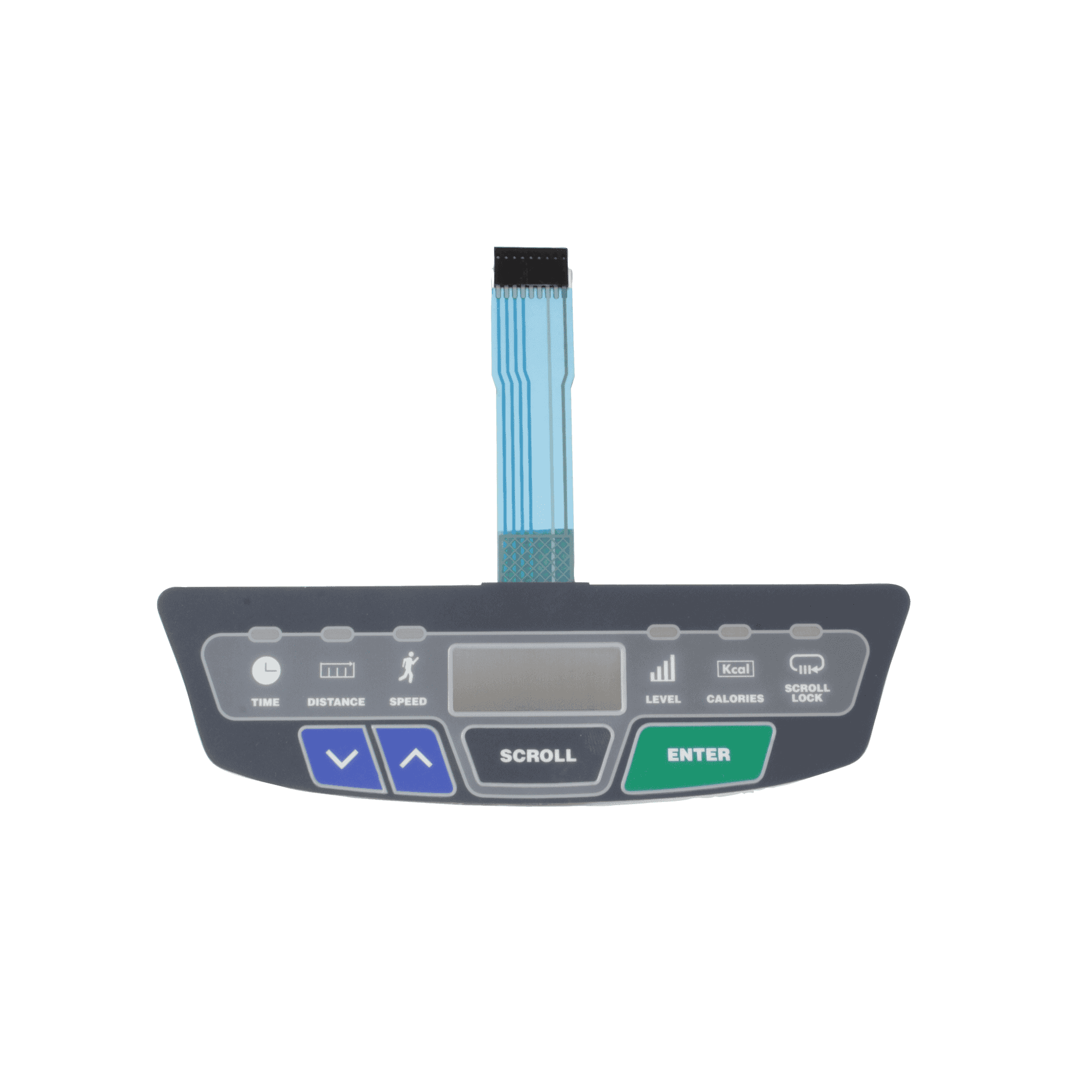 Center Overlay Keypad for Star Trac Natural Runner & Elliptical Edge