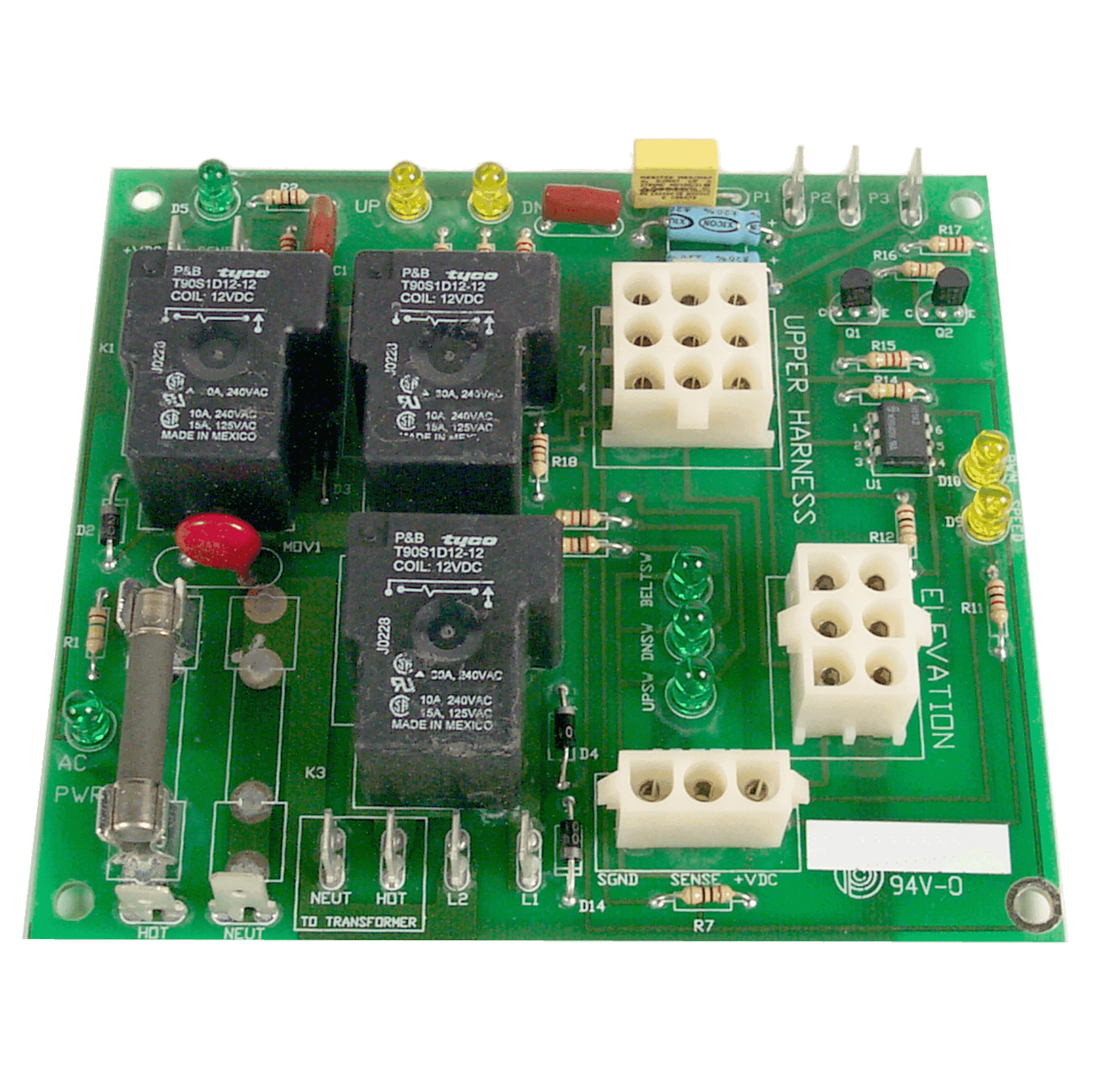 Relay Board, 110V, For Landice L7 Club, L8 Club