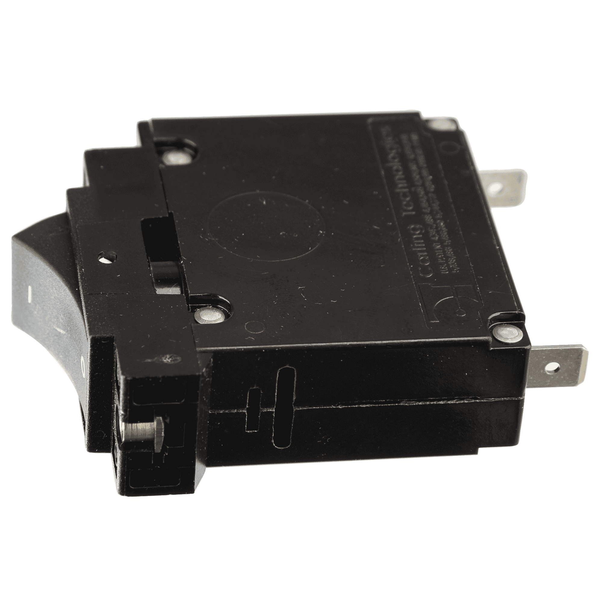 Precor 250V Magnetic Rocker Circuit Breaker, 1 Pole