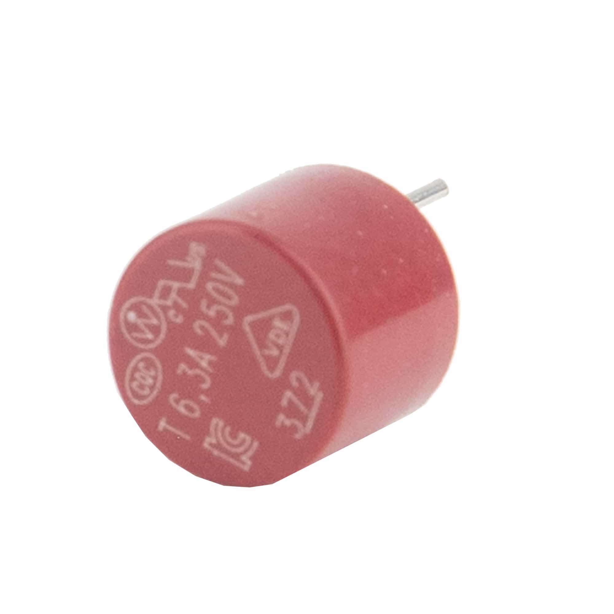 Fuse,6.30A,250Vac,Time-Lag,Radial,Ul24