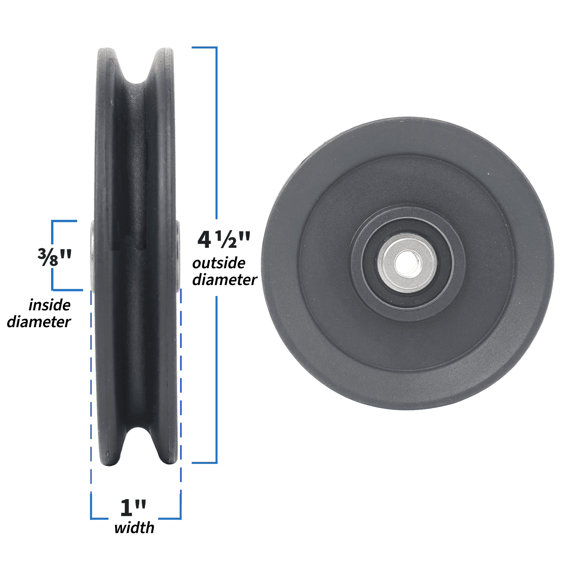 Precor 4-1/2" Grade A Pulley