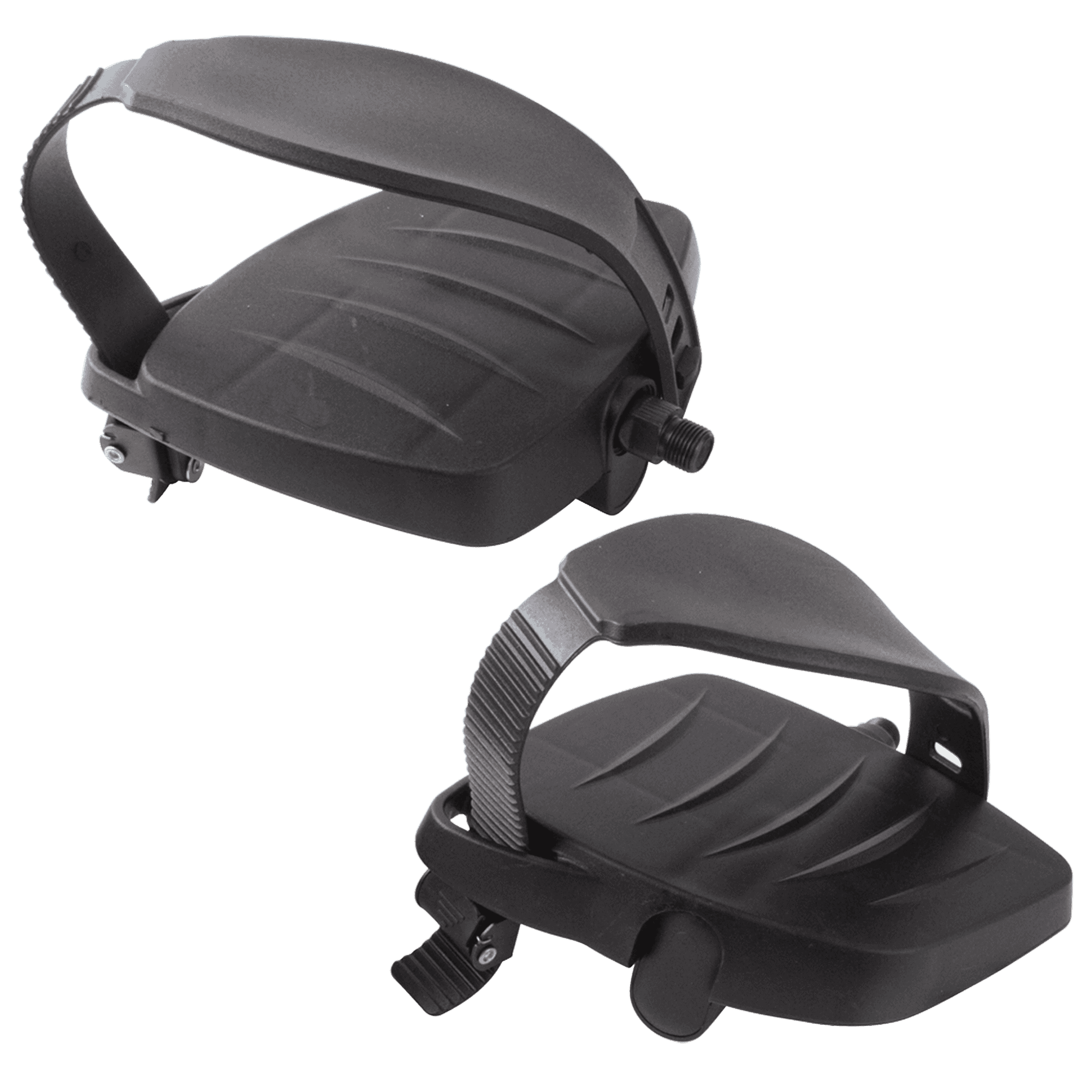 Precor 9/16" Bike Pedals Set with Straps