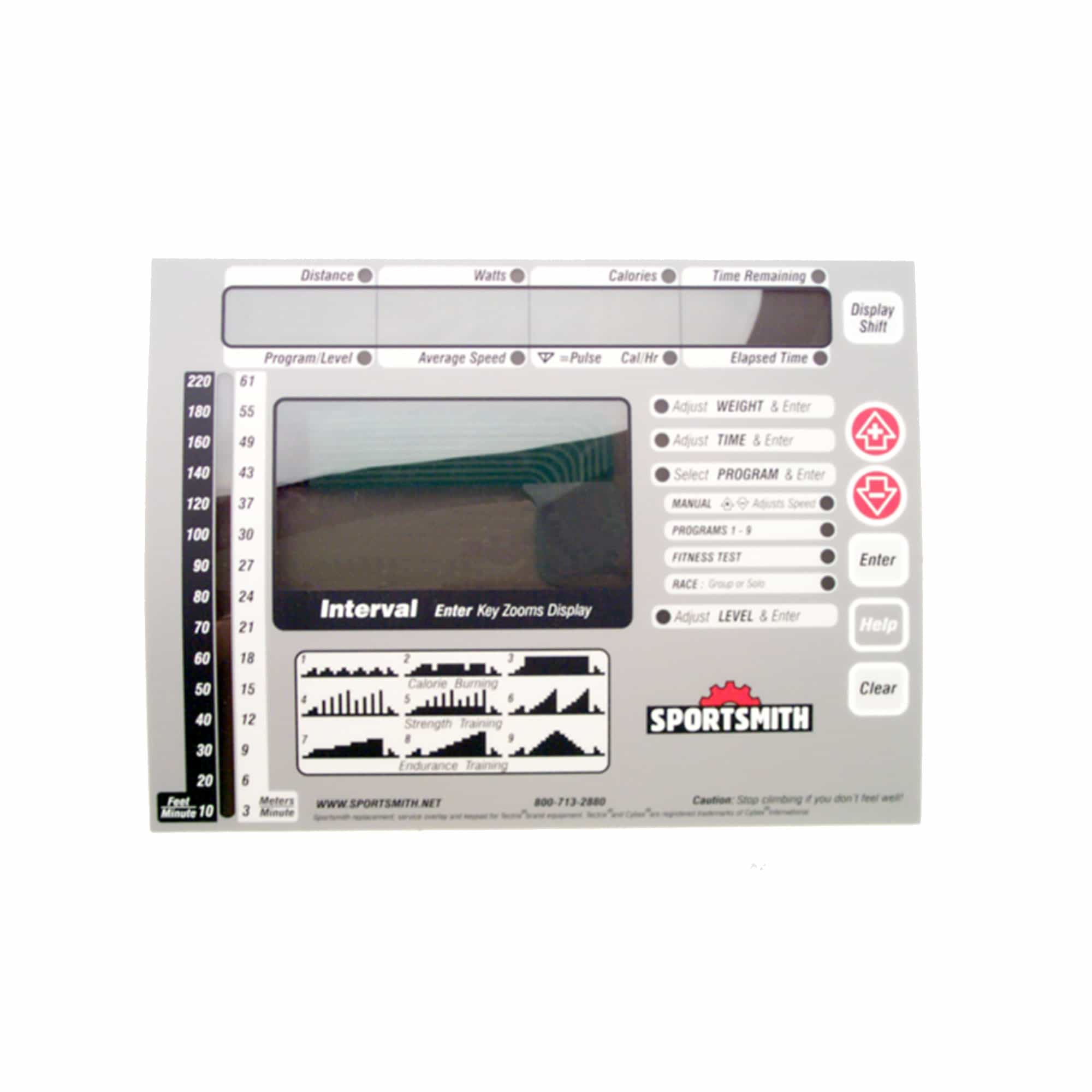 Overlay And Keypad, Tectrix