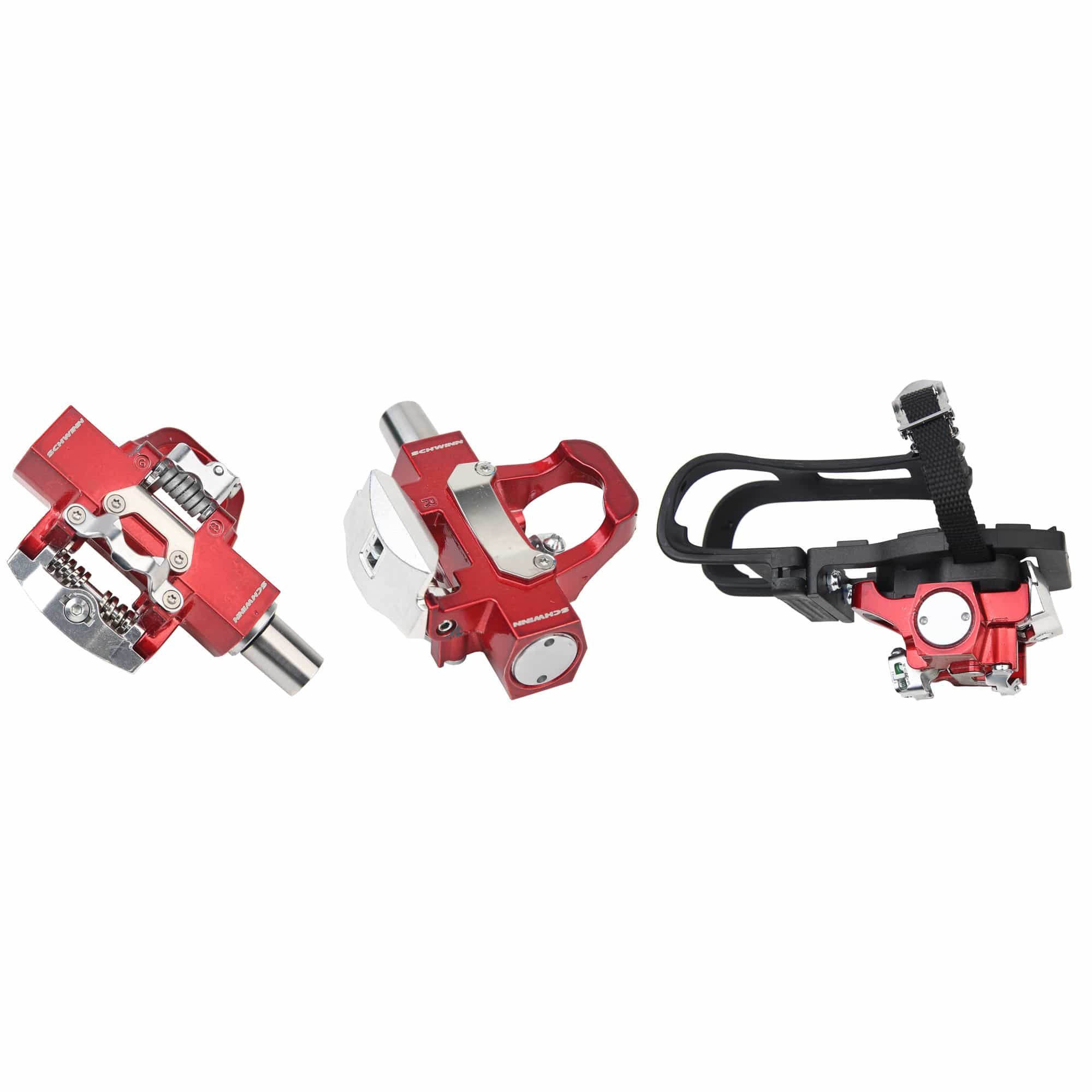 Triple Link Pedal Pair, Morse Taper, Look Keo