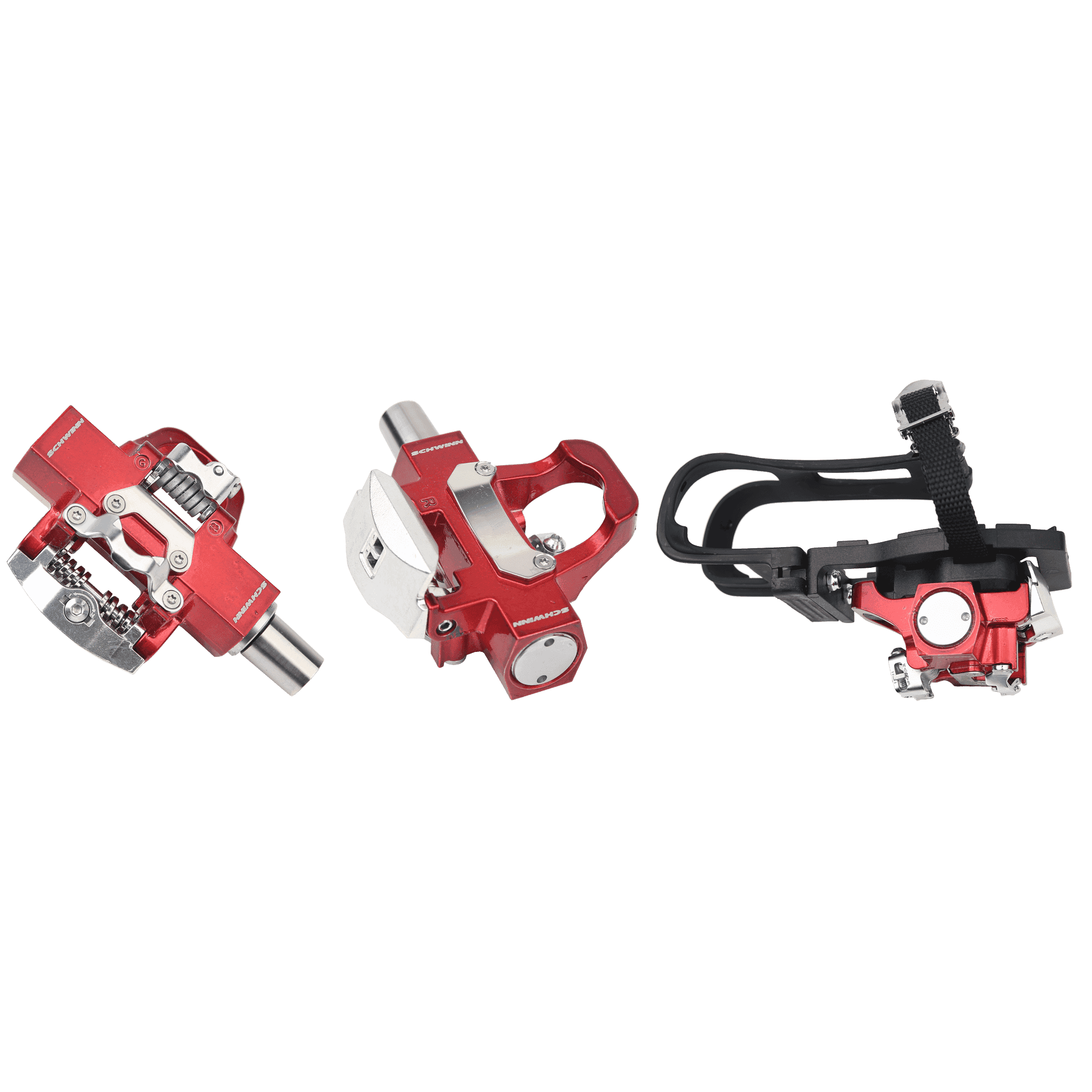 Triple Link Pedal Pair, Morse Taper, Look Keo