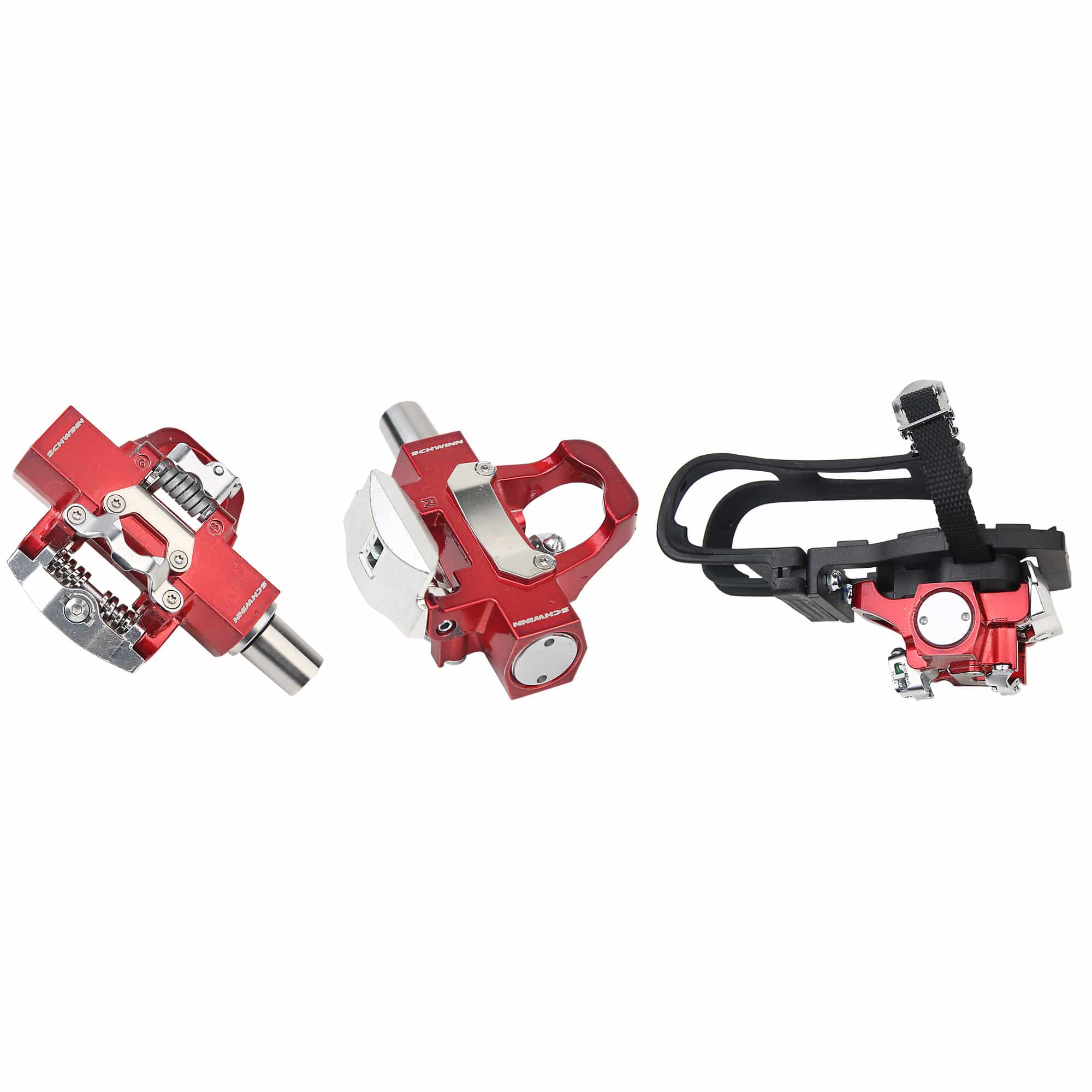 Triple Link Pedal Pair, Morse Taper, Look Keo