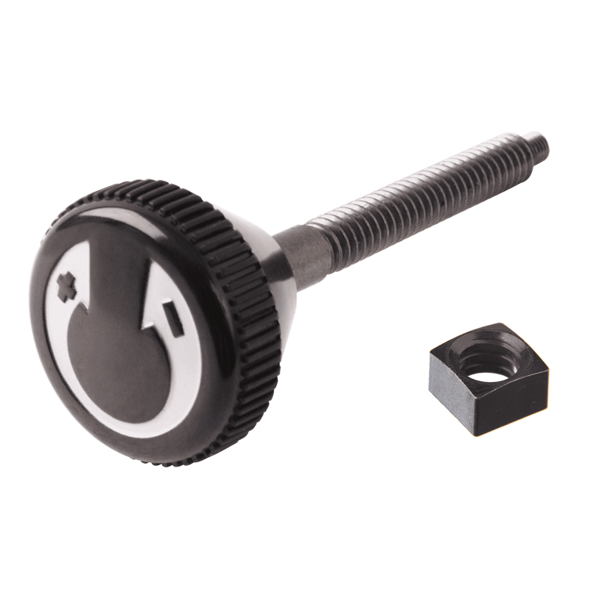 Tension Knob and Square Nut | 3-5/16" Post