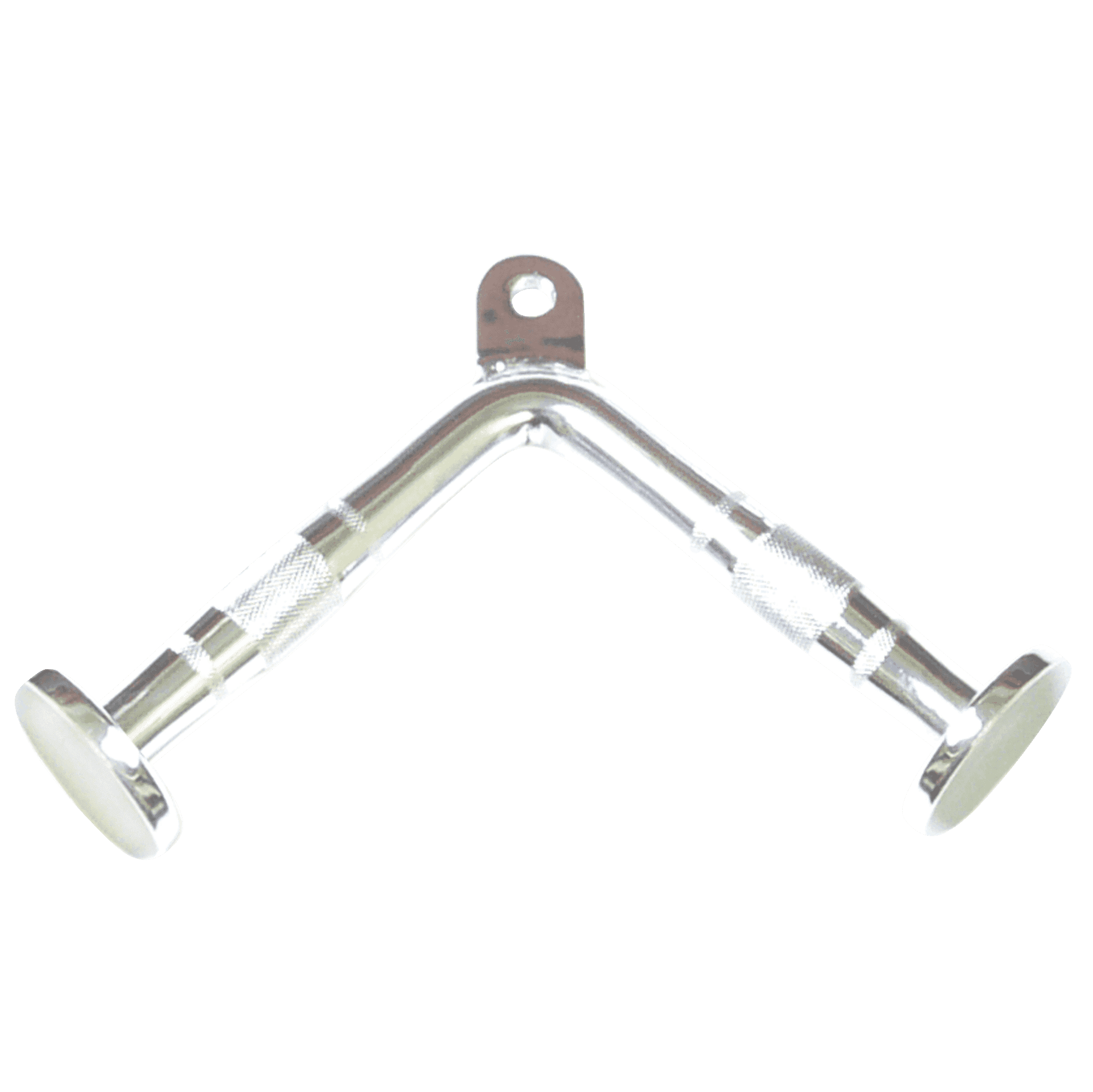 Triceps Press-Down Bar With Contoured, Knurled Grips