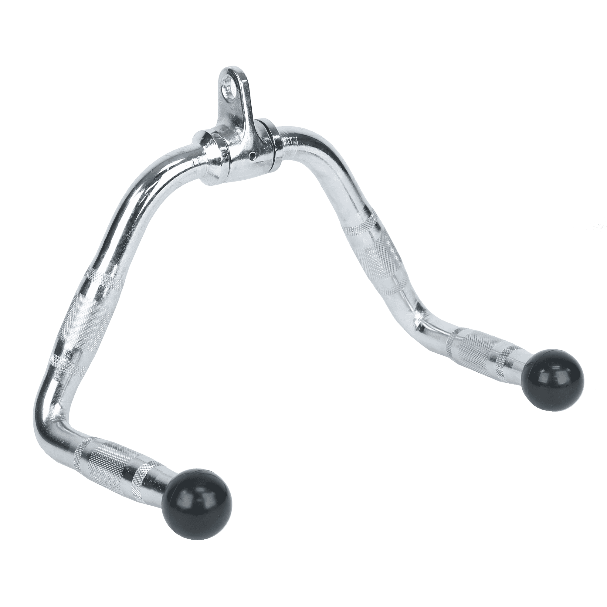 Multi-Exercise Revolving Bar with Dual-Pair Contoured Grips